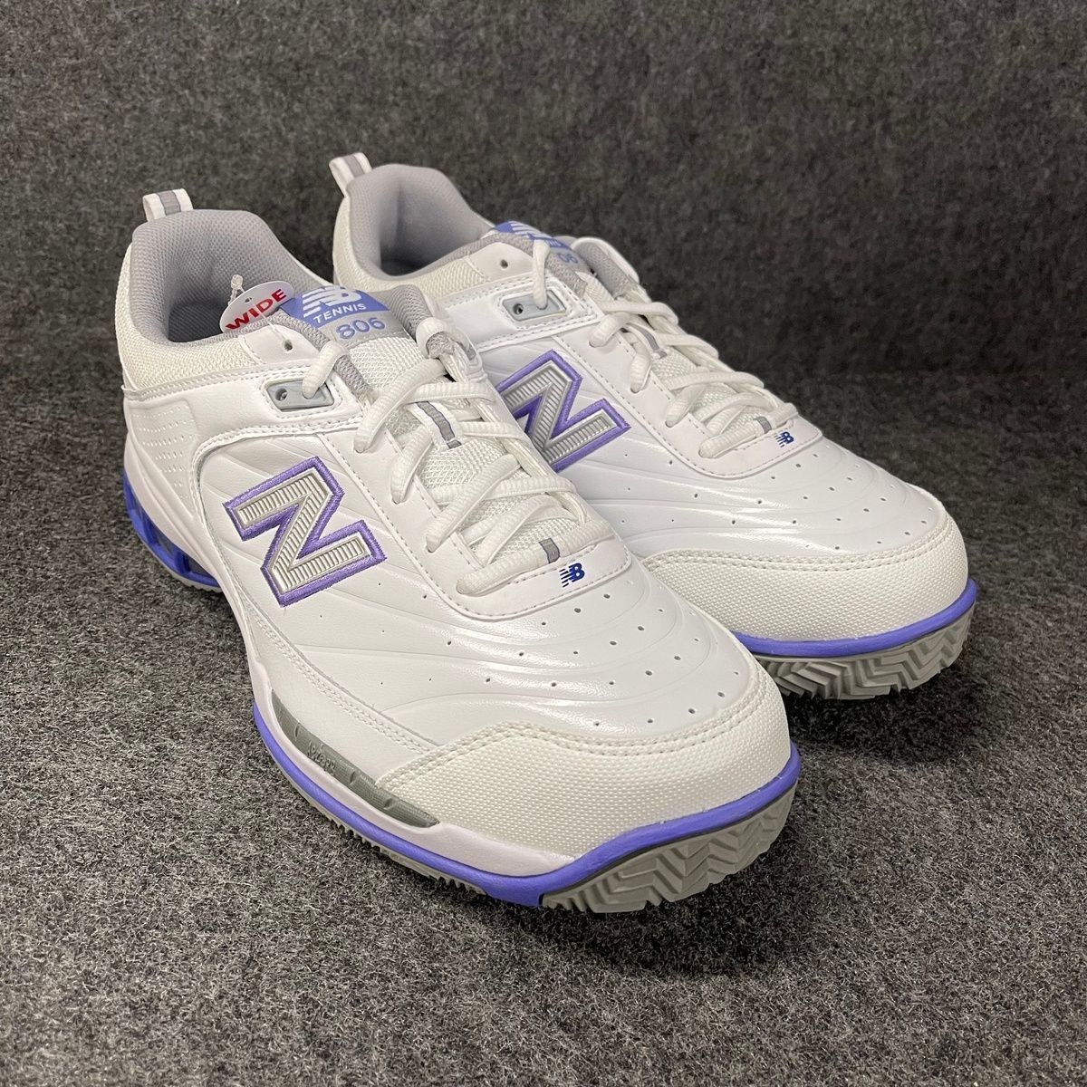 NEW BALANCE 806 Running Shoes Unisex Size M10.5/W12 White WC806W