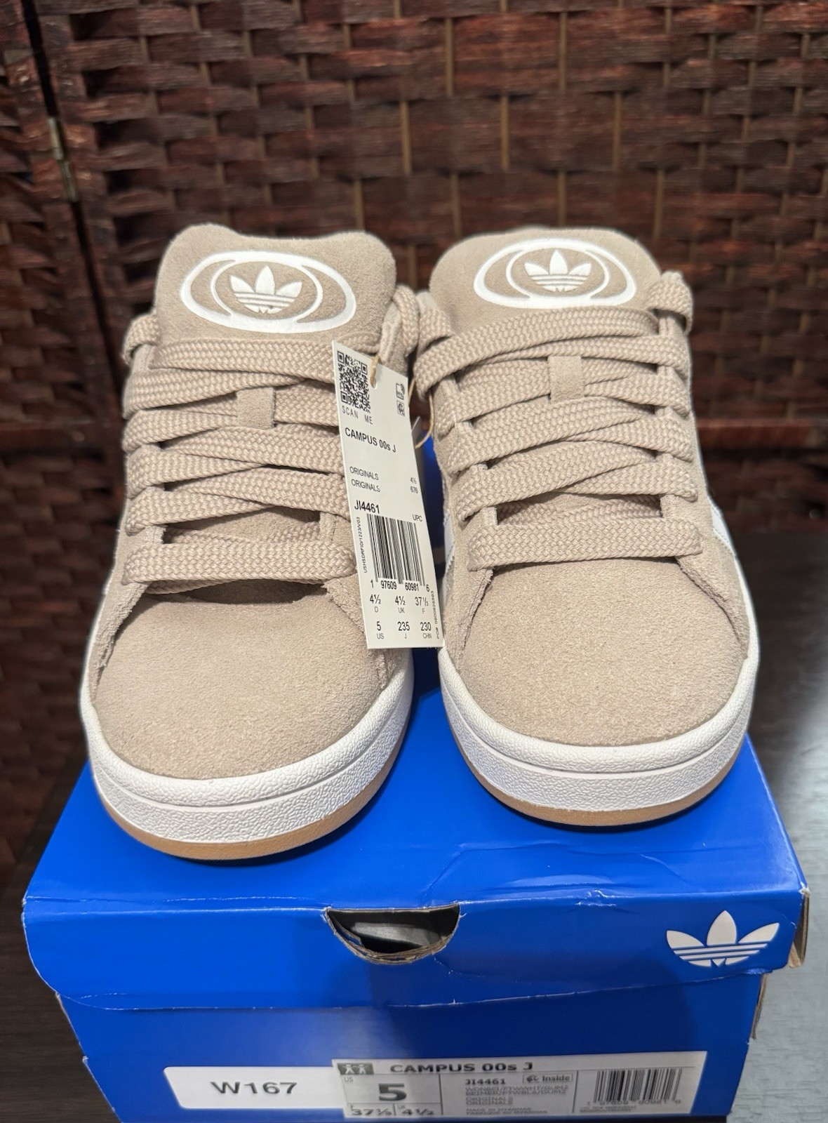Adidas Campus 00s J Beige/Women’s Size 6.5-Youth Size 5