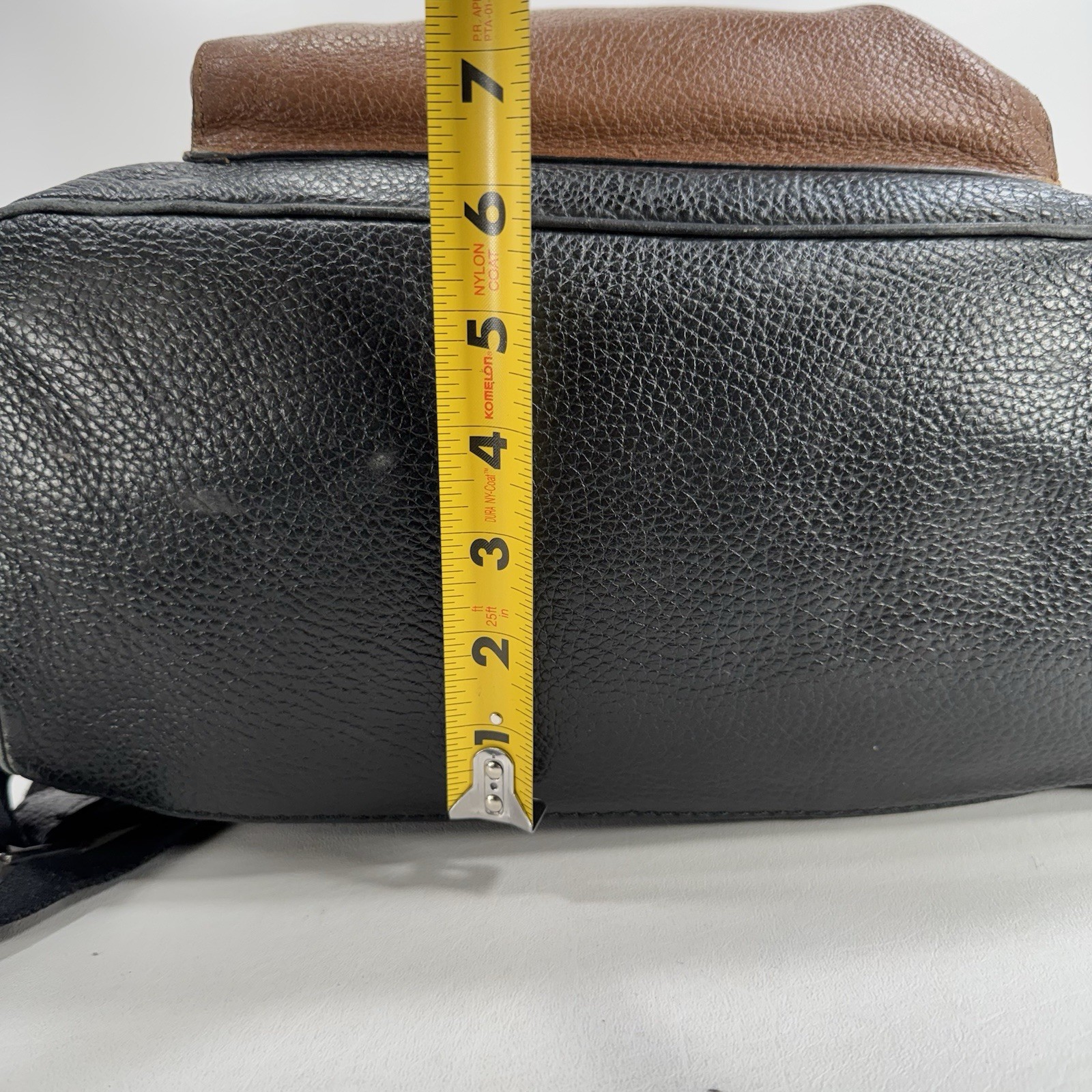 Coach West Brown Pebbled Leather Laptop Backpack F37802 – See Details
