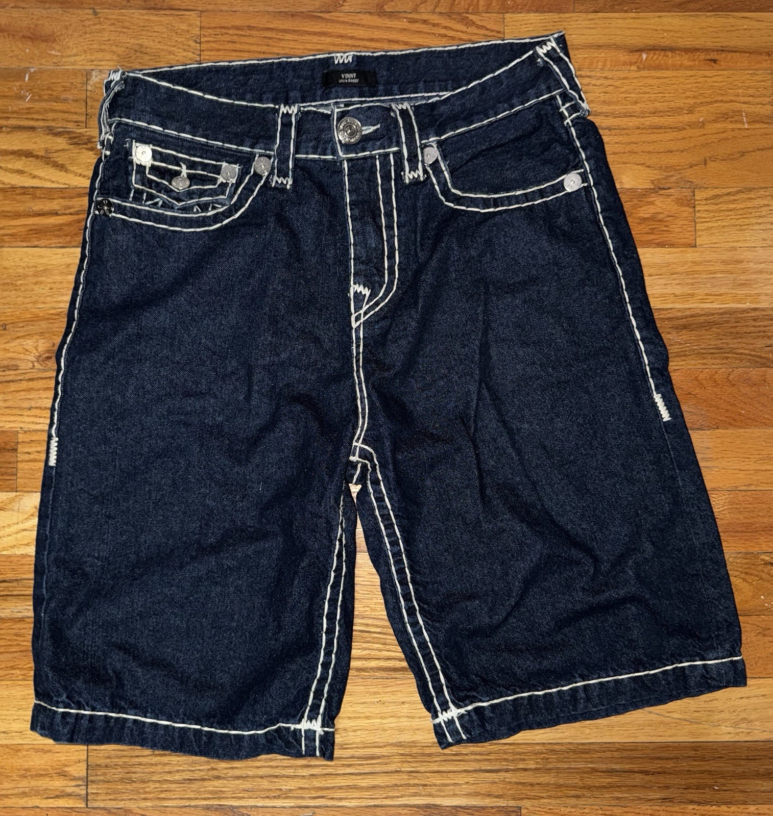 True Religion Vinny Super T Ultra Baggy Short