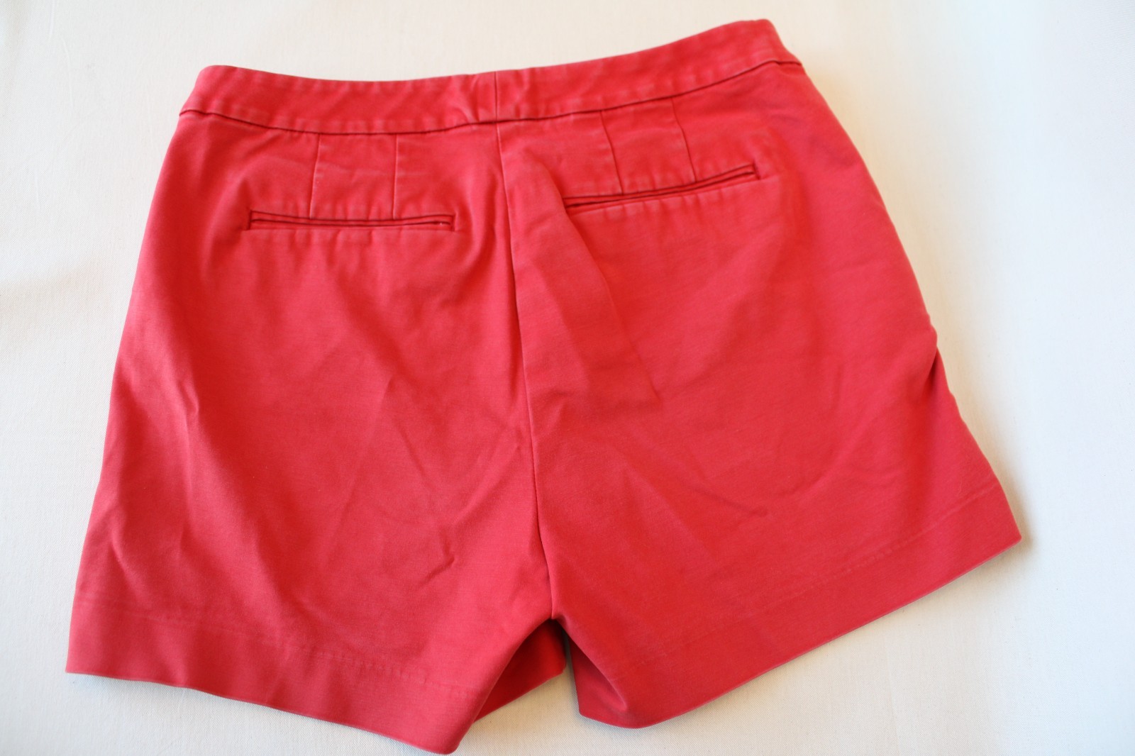 Boden Richmond Red Stretch Cotton Shorts Size US 6 – 4″ Inseam
