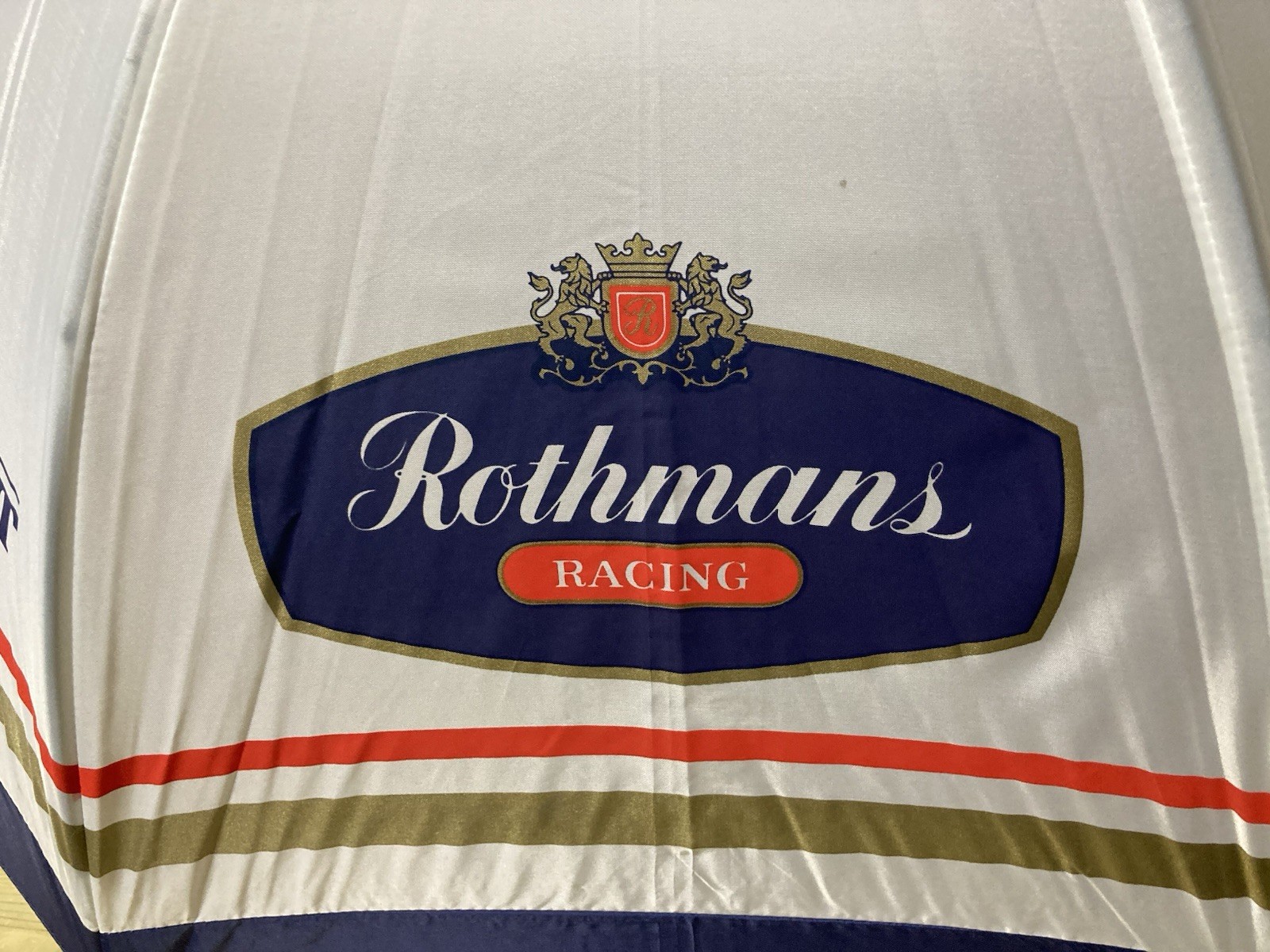 Rothmans Williams Renault Formula 1 Racing Team Umbrella Size 32in 82cm Vintage