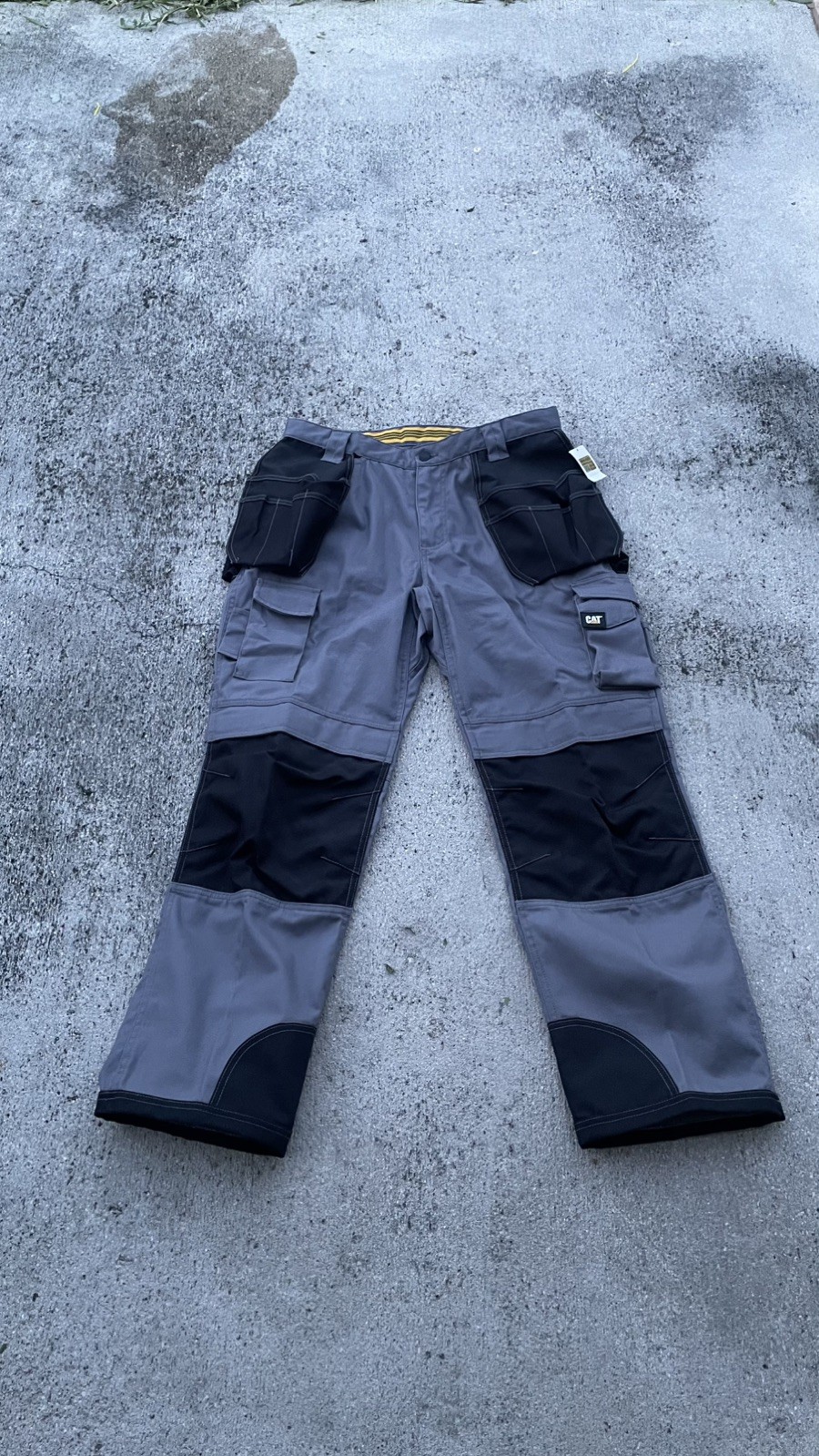 Cat Caterpillar Trademark Trouser Work Pants Size 36X32