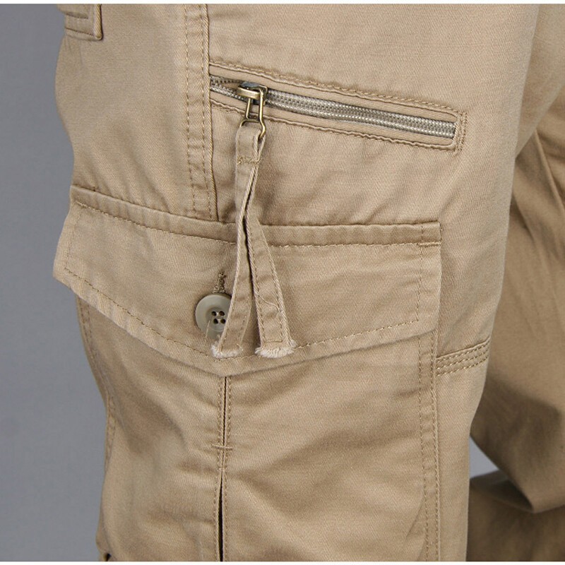 Cargopants Mens Tactical Cargo Casual Trousers Waterproof Hiking Outdoor Pants