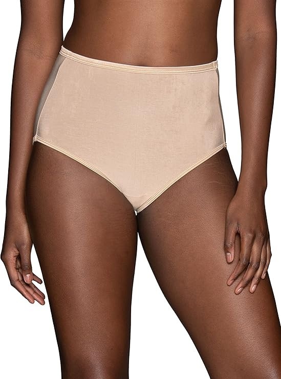 4 pairs VANITY FAIR Brief ILLUMINATION 13109 Panty Mixed Colors Size – 10 / 3XL