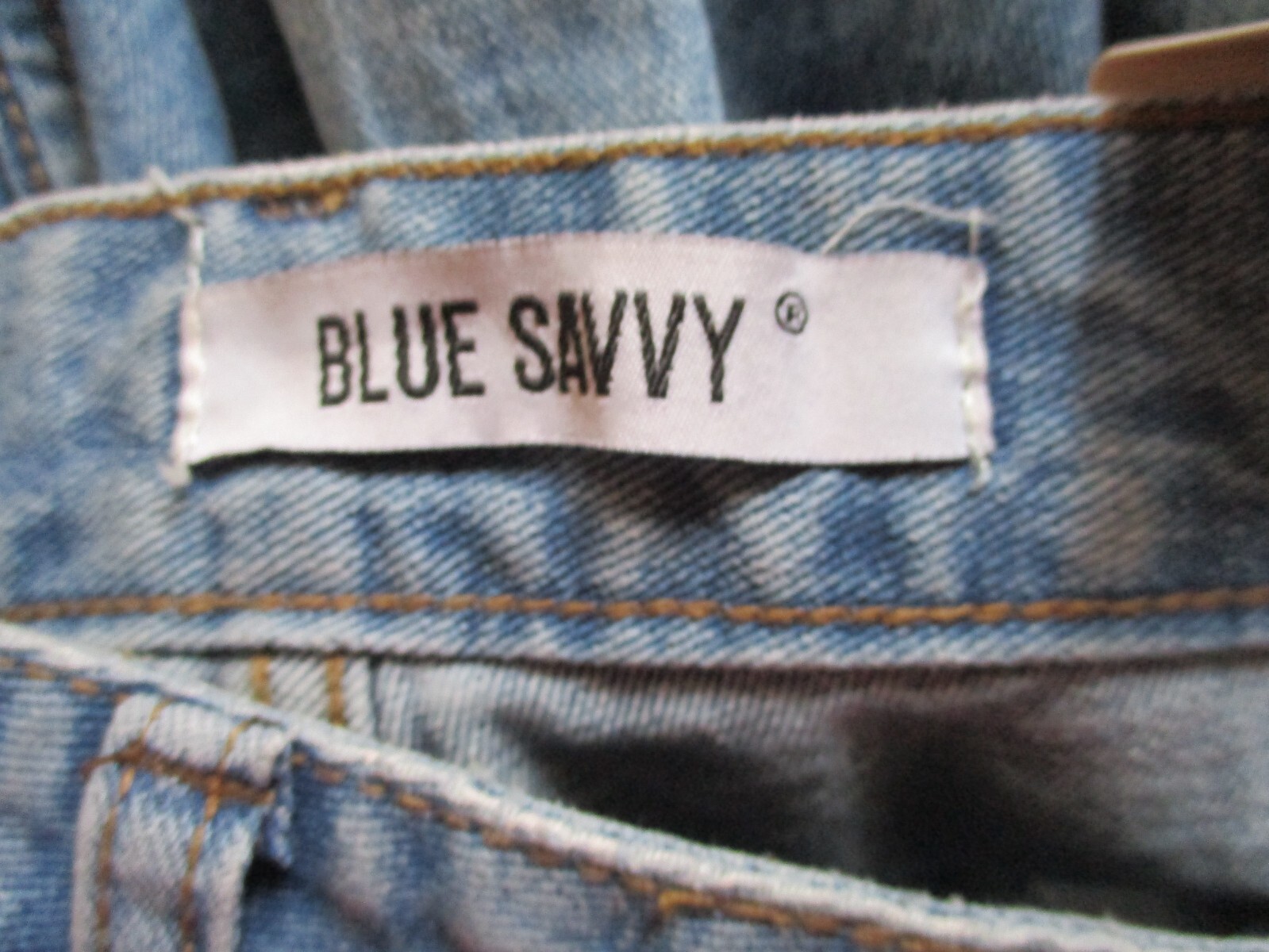 Blue Savvy Slouch Mom Jeans Size 9 NWT Recycled Cotton