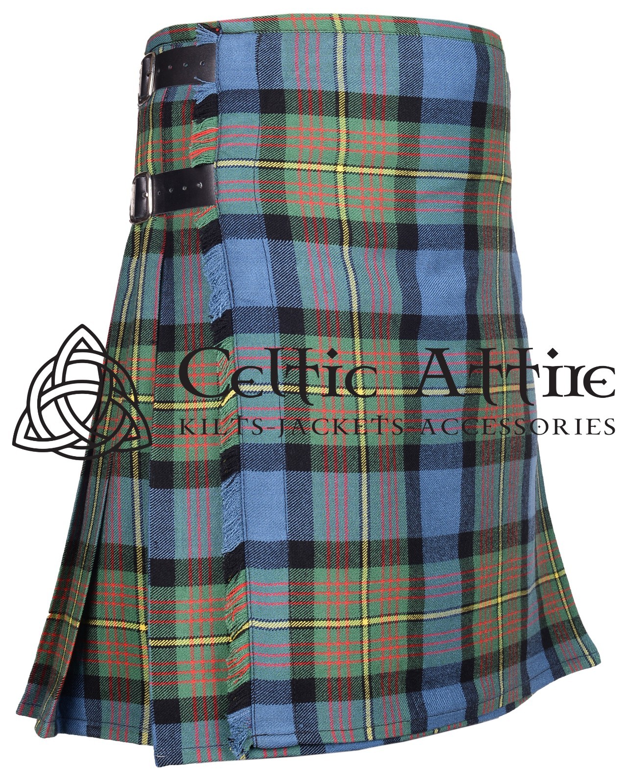 Muir Tartan 8 Yard Scottish Kilt – Made to Order By Celtic Attire