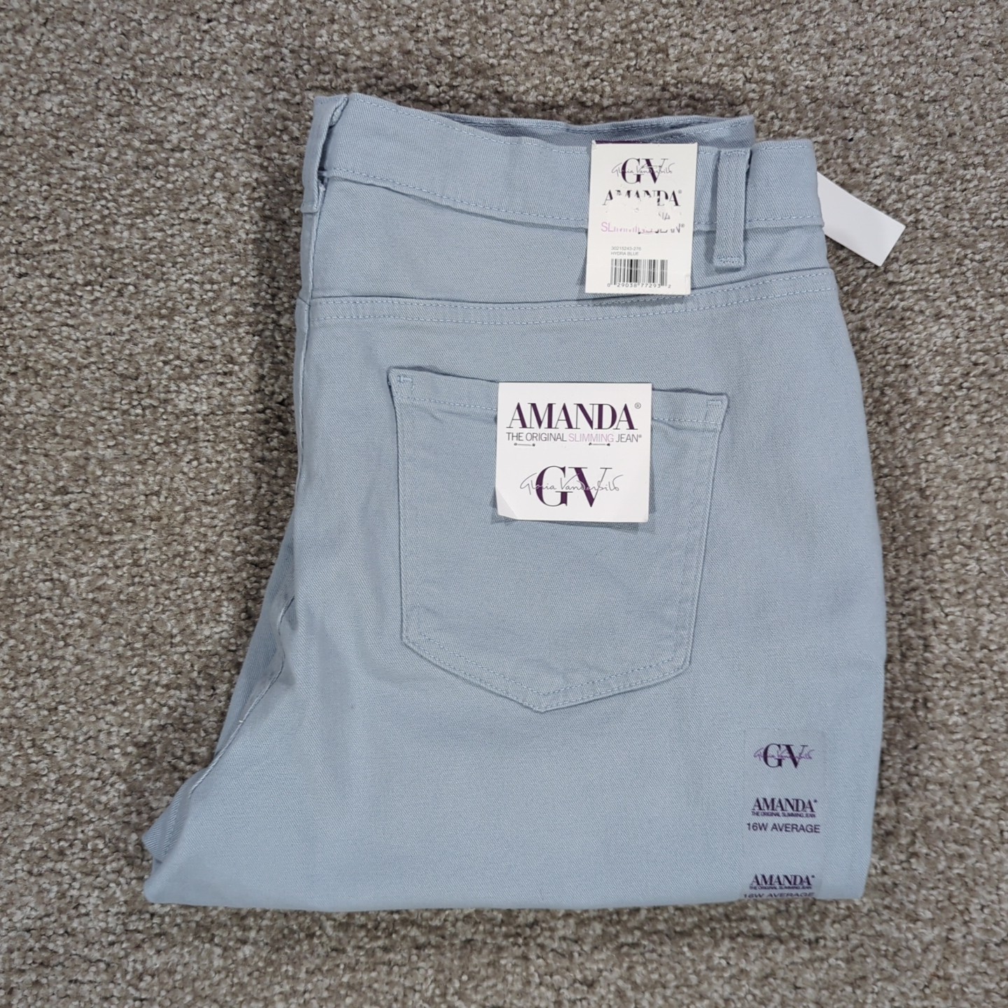 Women Plus Gloria Vanderbilt Amanda Classic Jeans Blue 16W 24WS Crimson 20WS 24W