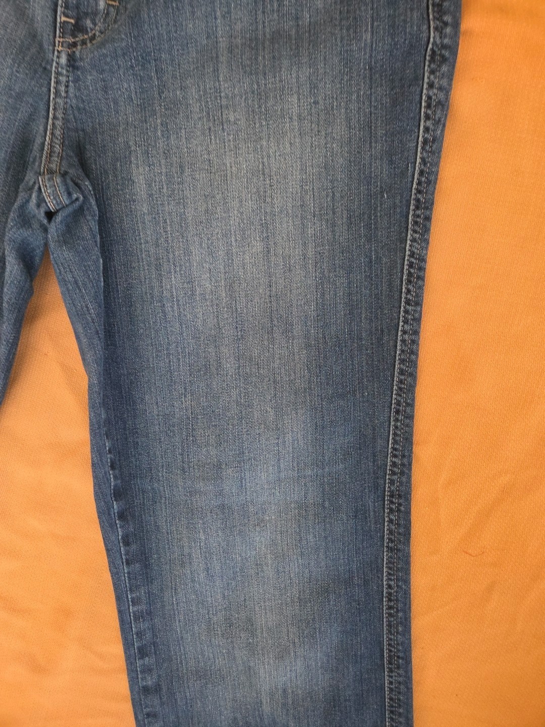 Calvin Klein Women’s Jeans Lean Boot Size 32 14 Button Flap Back Pockets