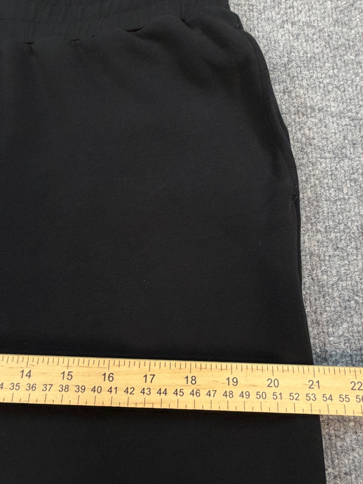 Varley Doublesoft Jogger Pants Womens XL Black Athleisure Lounge Pull On Cozy