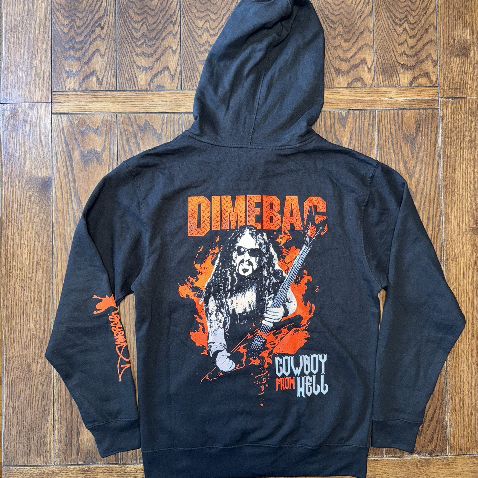 Dimebag Darrell Full Zip Hoodie Hardware Double Sided