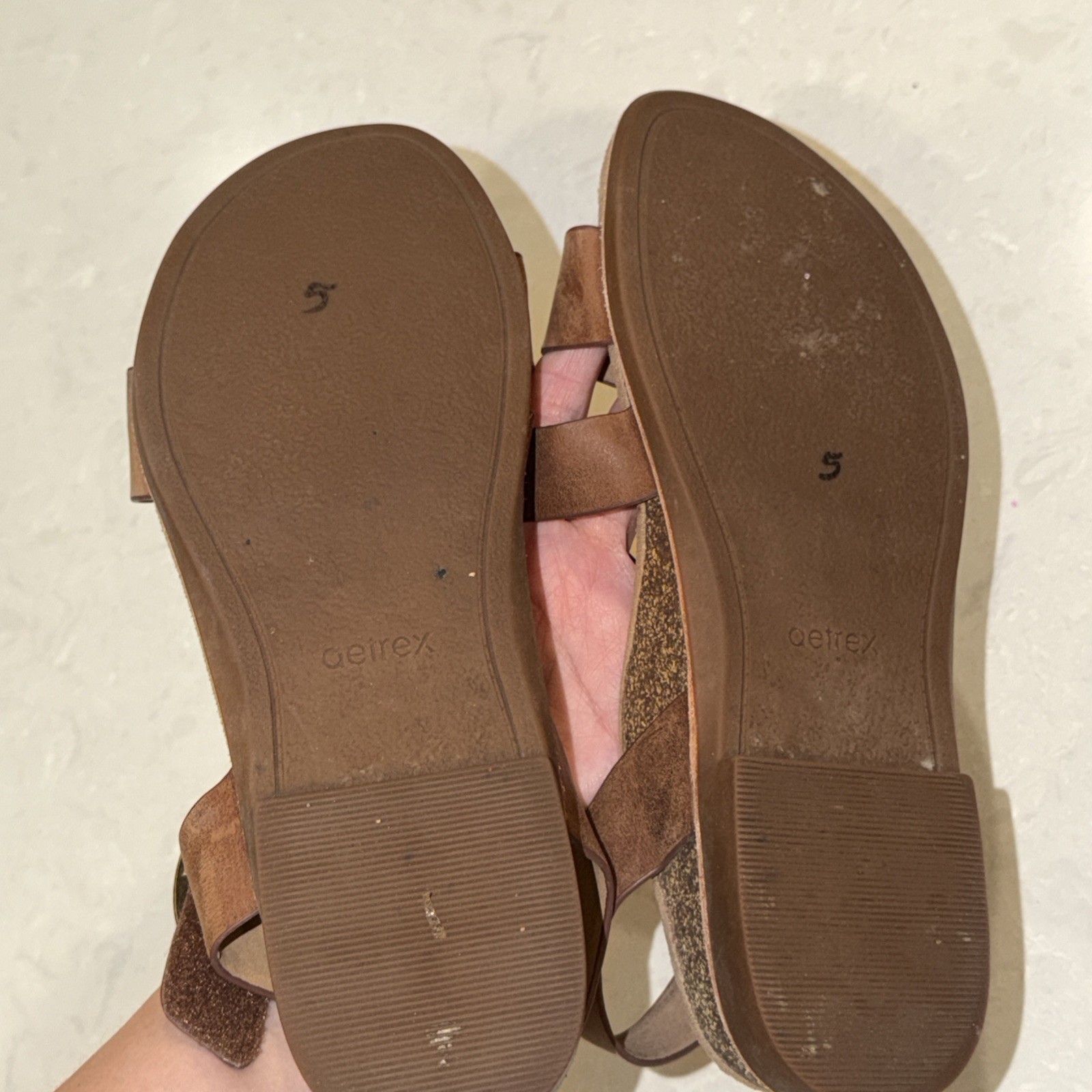 Aetrex Womens Tamara Assymetrical Quarter Strap Comfort Sandals Size 9 US 40US