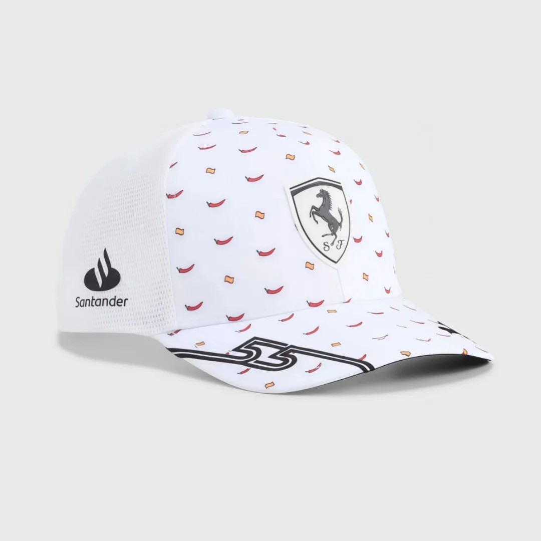Ferrari F1 Hamilton 2025 Embroidered Racing Baseball Cap Adjustable Hat