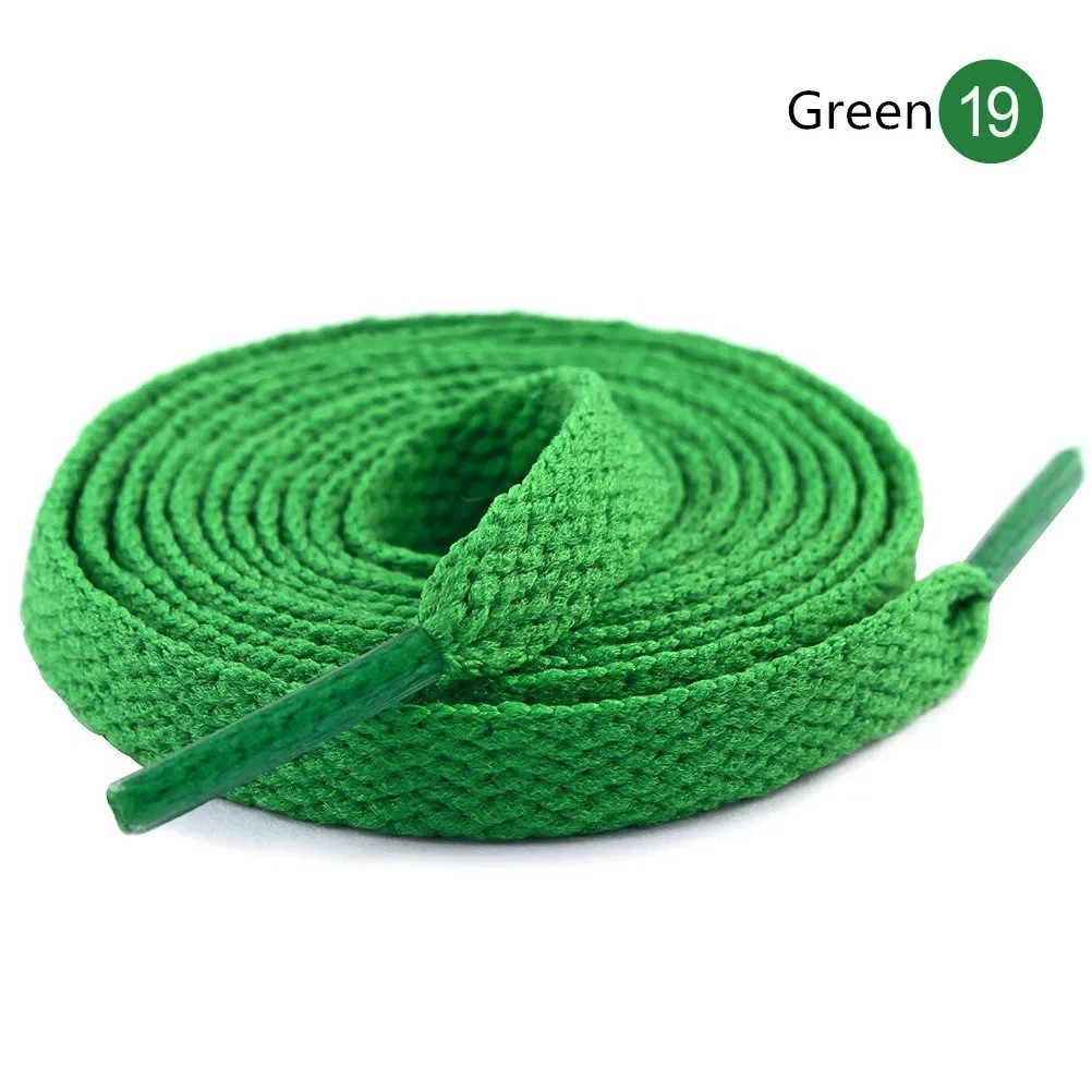 Fat Shoelaces Thick Flat 3/4″ Wide Shoelaces Solid Color for All Shoe Types