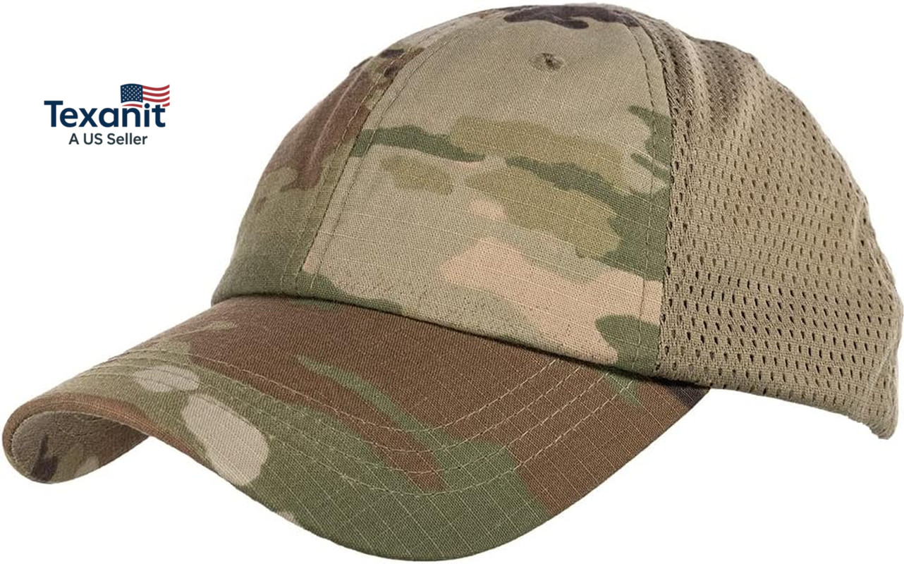 Unisex Adult Tactical Mesh Nyco Ballcap