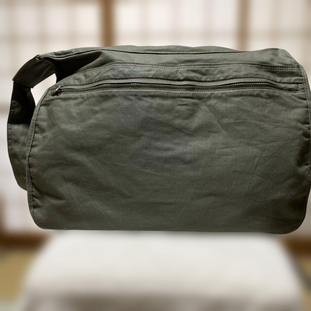 Yoshida Porter Shoulder Bag Khaki Large 42×35×15 Made in Japan