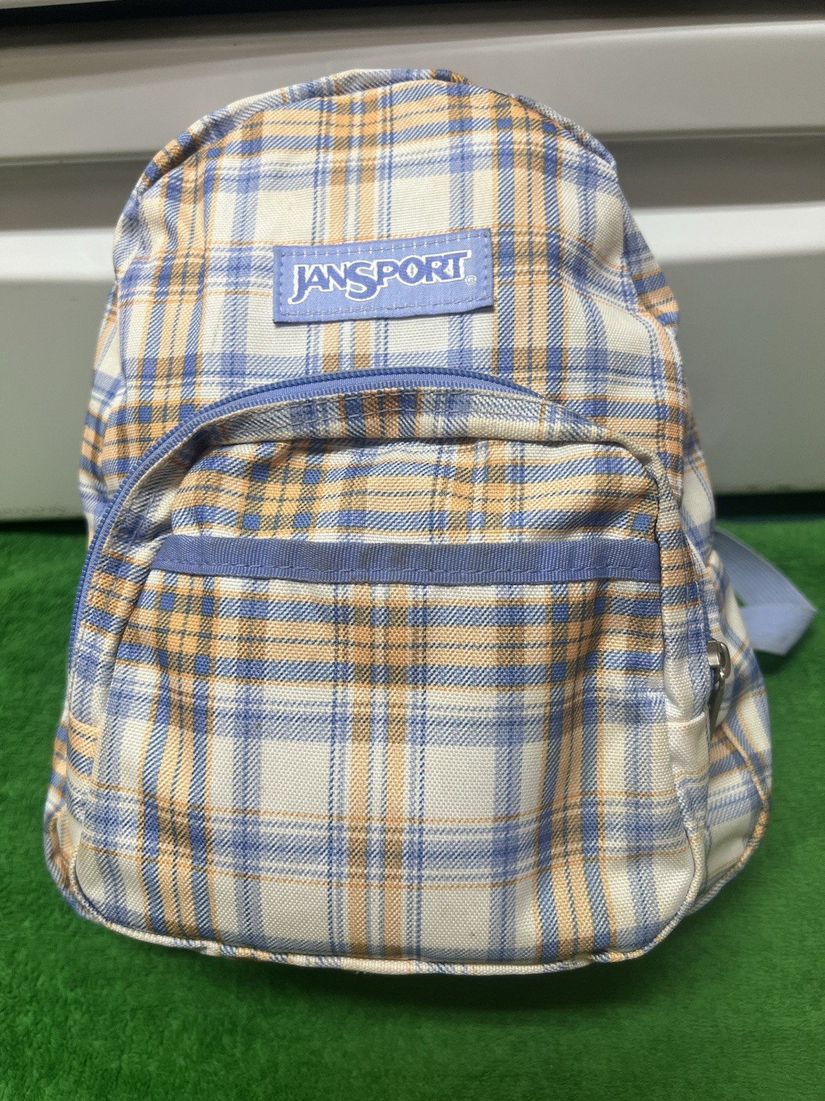 Jansport Plaid Mini Backpack Brand New 10” X 9” X3.5”
