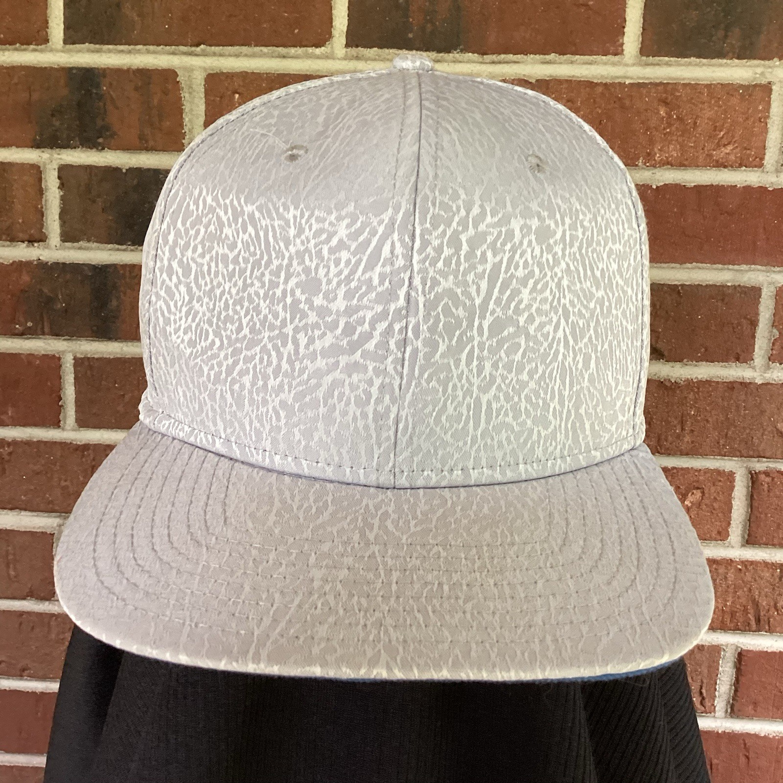 Air Jordon Jumpman Snapback Hat True OG Cement Elephant Gray New Without Tags