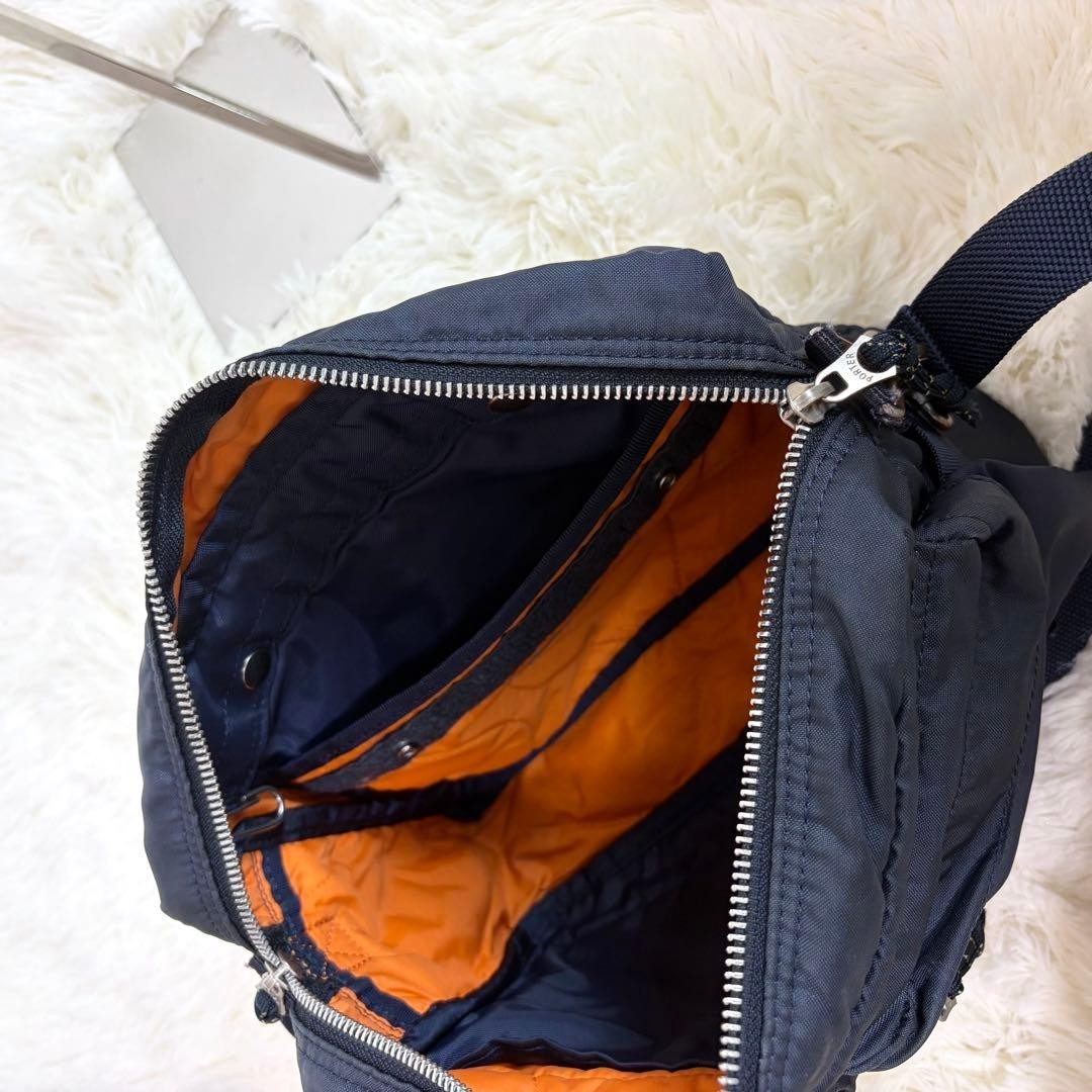 PORTER FORCE Shoulder crossbody Bag NAVY Yoshida Bag Japan