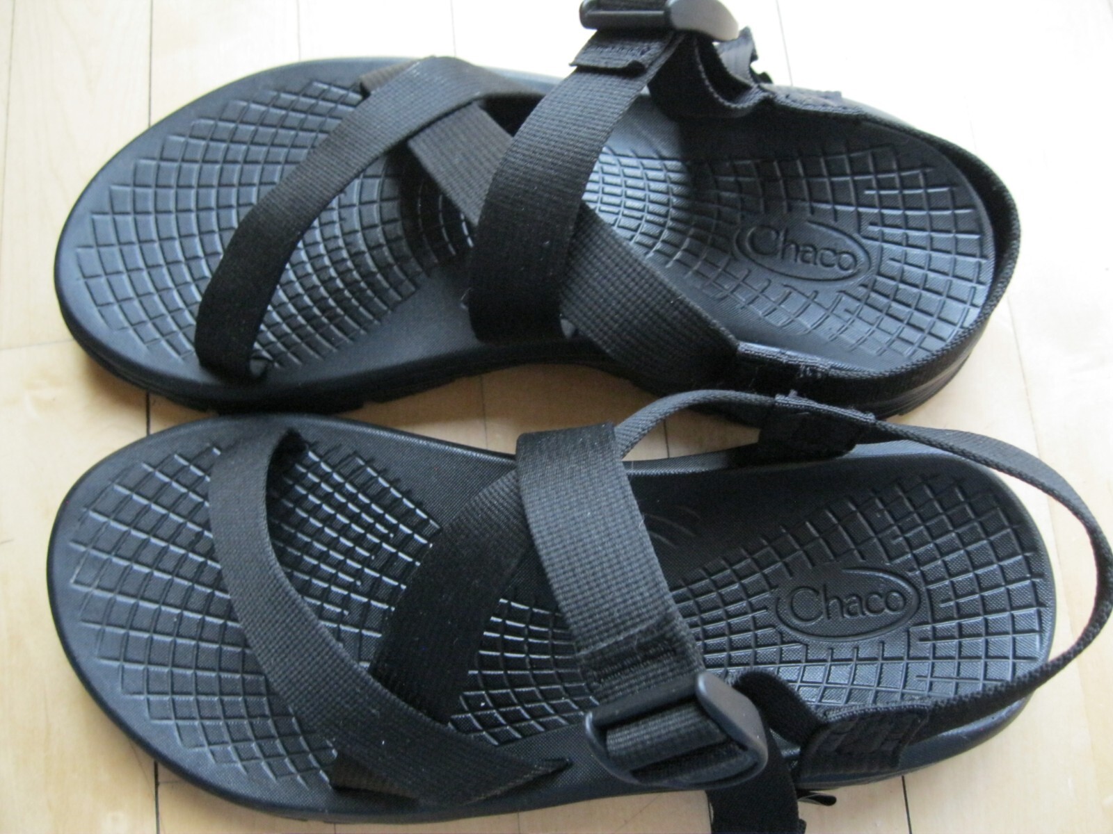 CHACO Z Volv Open Toe Ecotread Sport Comfort Sandals J105085 Black Men 11 EU 44