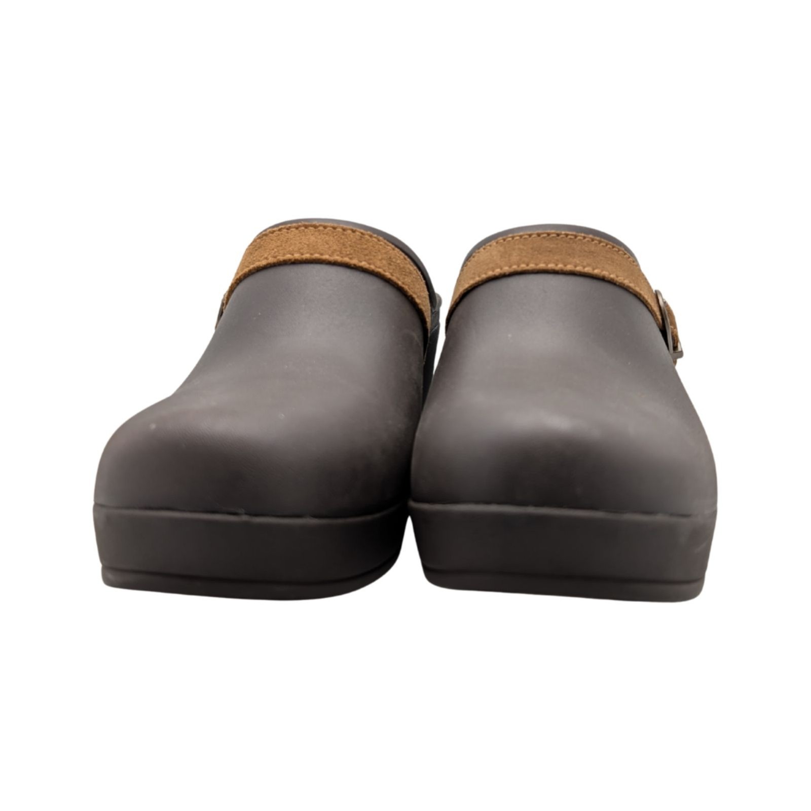 Crocs Sarah Belted Clog Brown Espresso Size 10