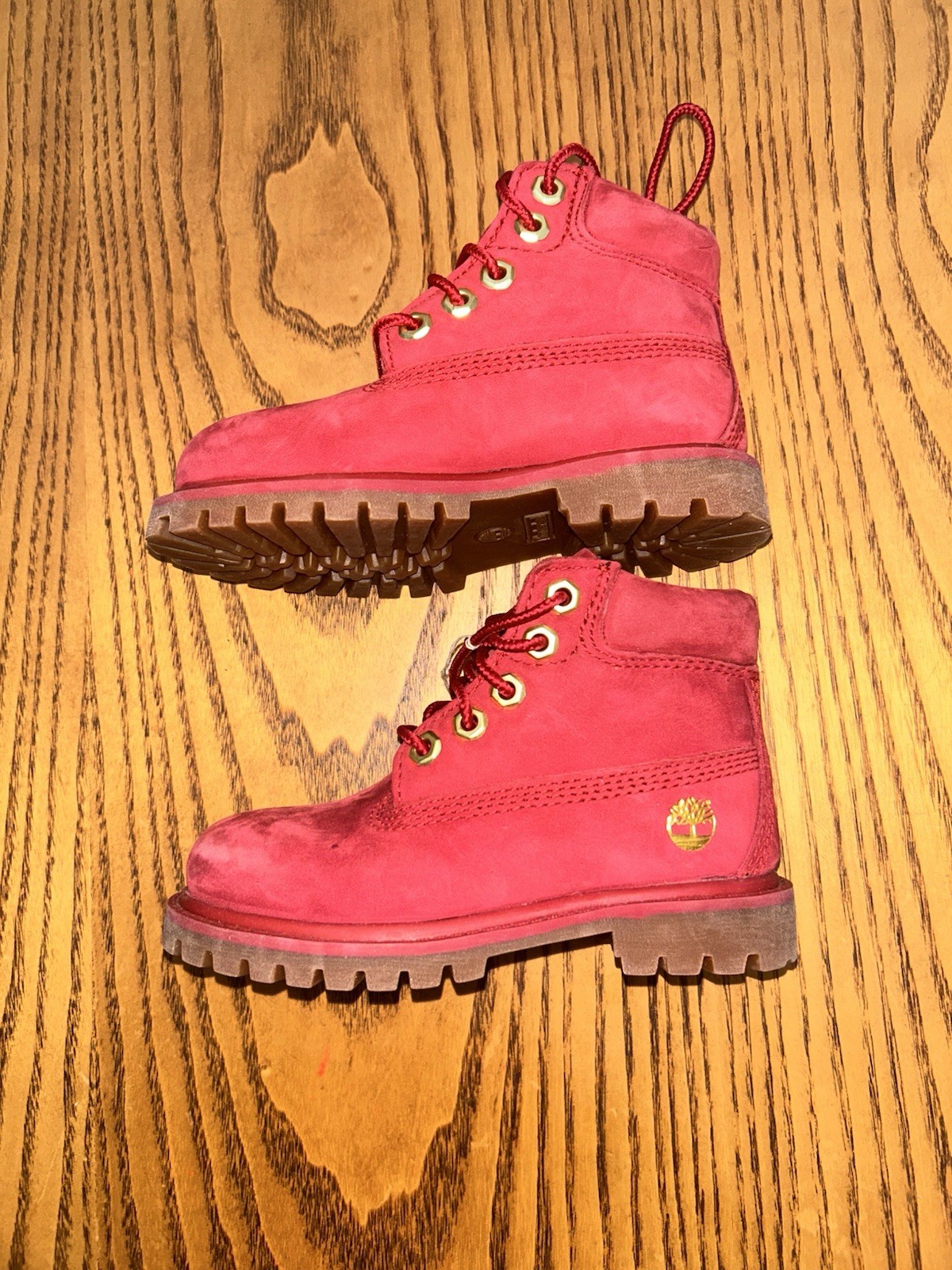 TIMBERLAND TODDLERS BOOTS SIZE 8 EUC