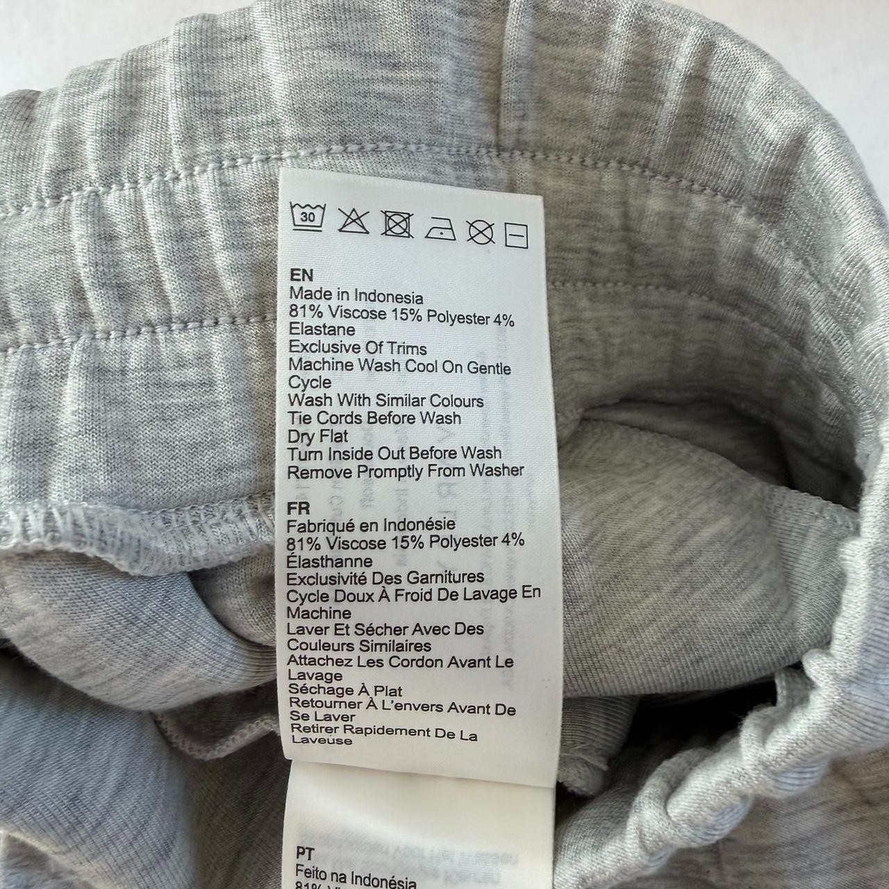 Varley The Slim Cuff Pant 27.5″ in Light Grey Marl, Size X-Small