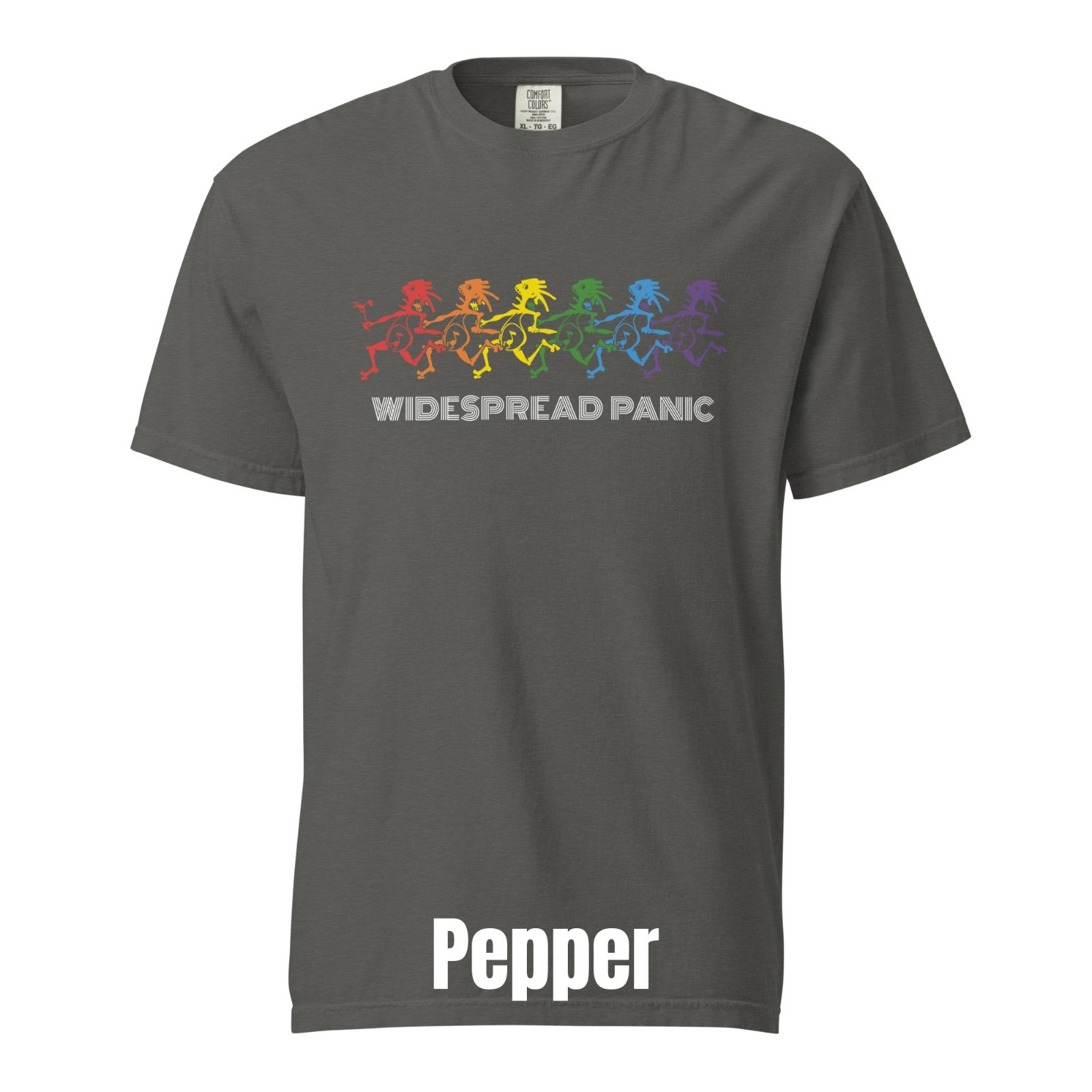 Widespread Panic Dancing Note Eaters Comfort Colors Unisex T-Shirt