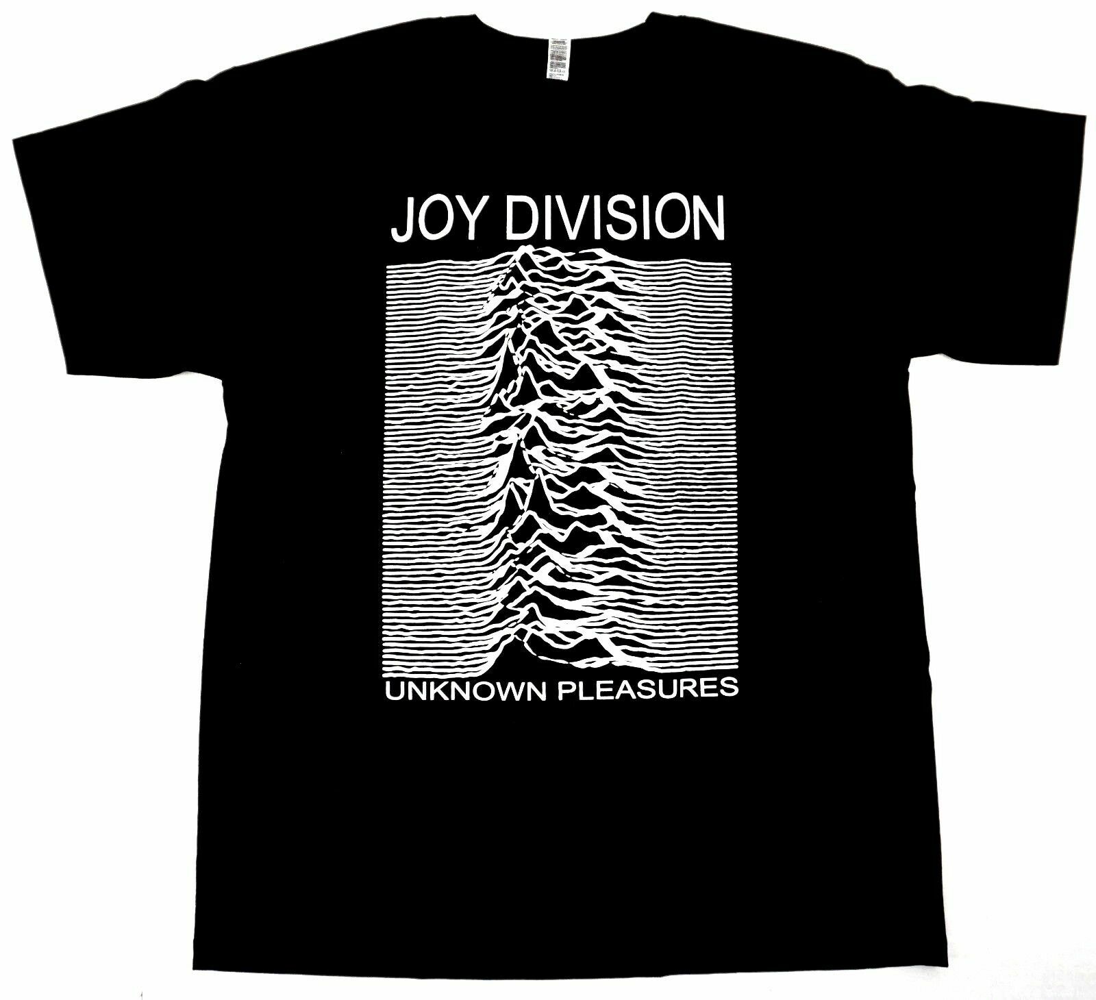 JOY DIVISION T-shirt UK Ian Curtis Post Punk Rock Adult Men’s Tee Black New