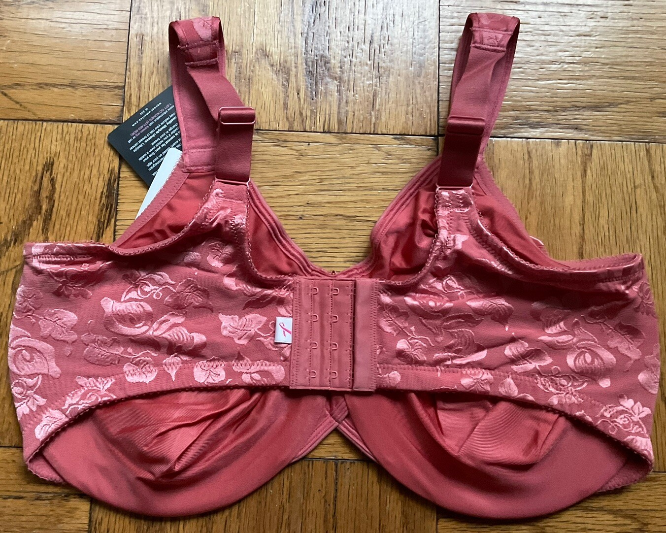 44H Seamless Underwire Bra by Wacoal; AWARENESS, Faded Rose , New