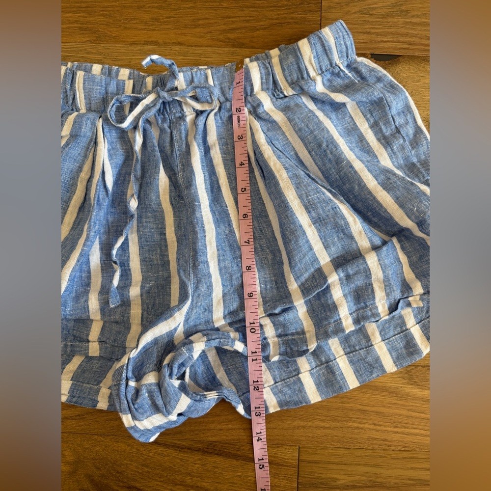 💙 Birds of Paradise by Trovata Chambray Linen Shorts | Size S 💙