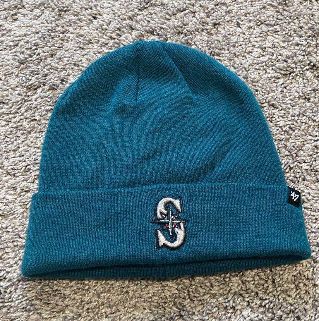 Seattle Mariners 47 Brand Cuffed Beanie Hat One Size MLB