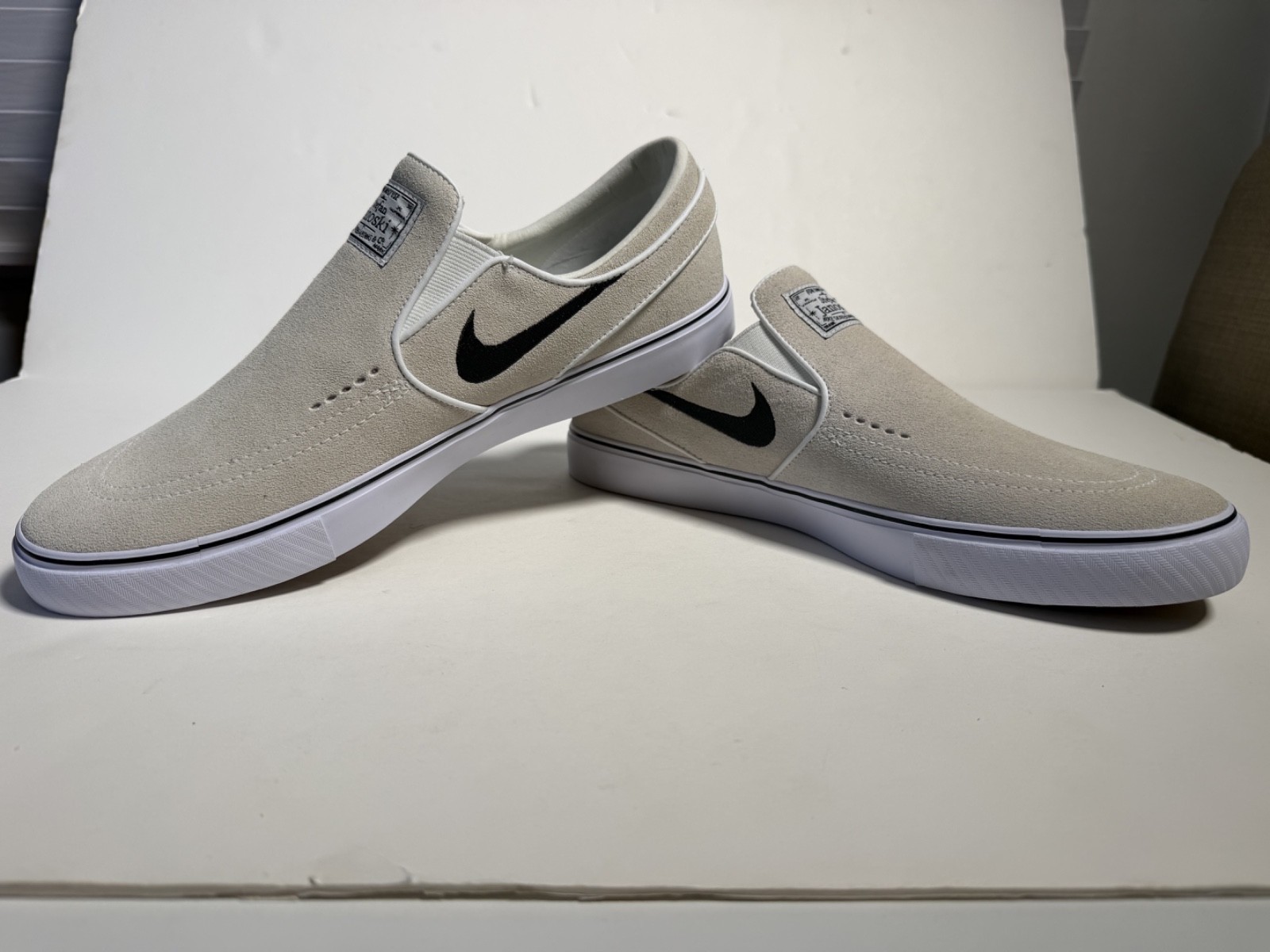 Nike SB Zoom Stefan Janoski Slip ‘Summit White Black Size 11 New