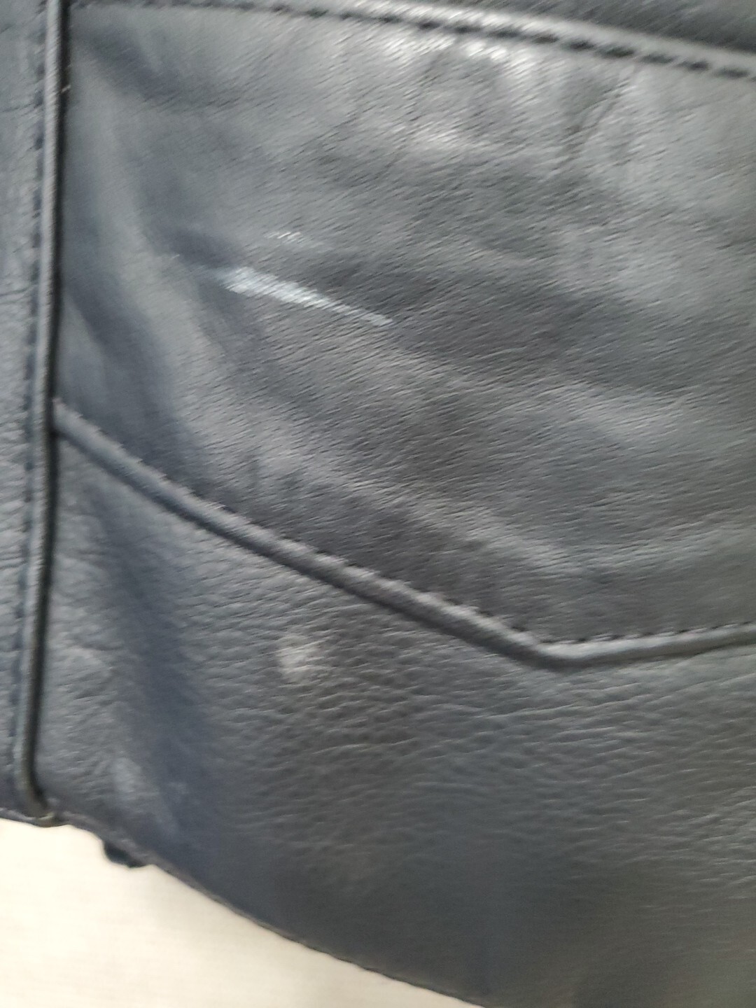 Hillside Leather Black Snap-Up Lace-Up Sides Biker Vest Size 50 2XL Inner Pocket