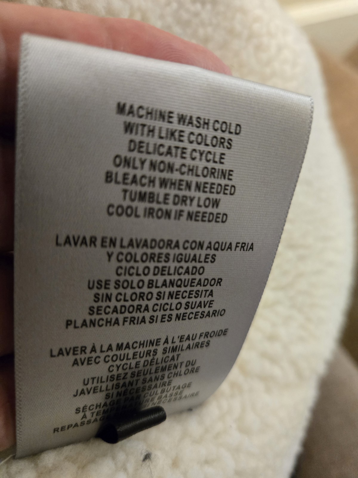 Levi’s corduroy sharpa winter jacket