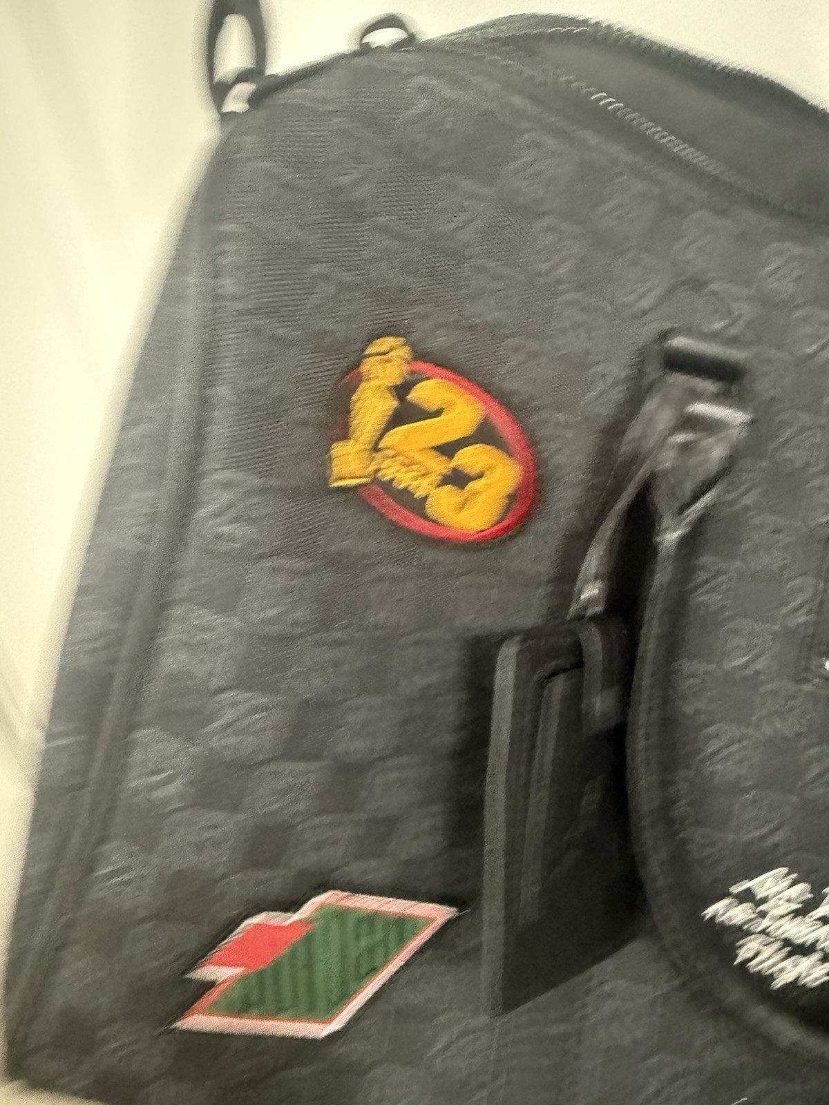 Nike Jordan Monogram Champion Duffle Bag/Luggage travel MM9157-023
