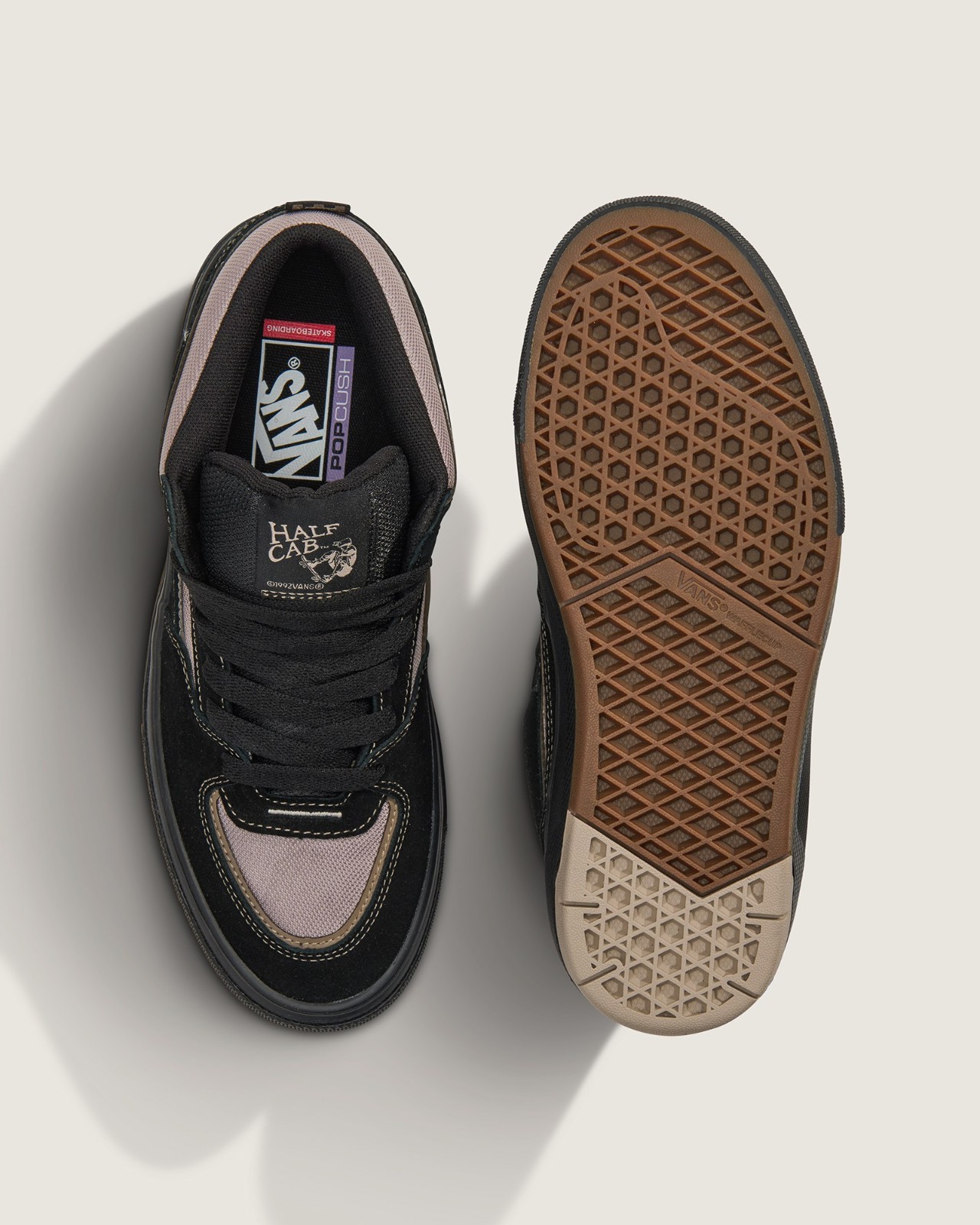 VANS Skate Half Cab Wafflecup™ VN000D9ZOUK Black Peyote Men Skateboarding Shoes