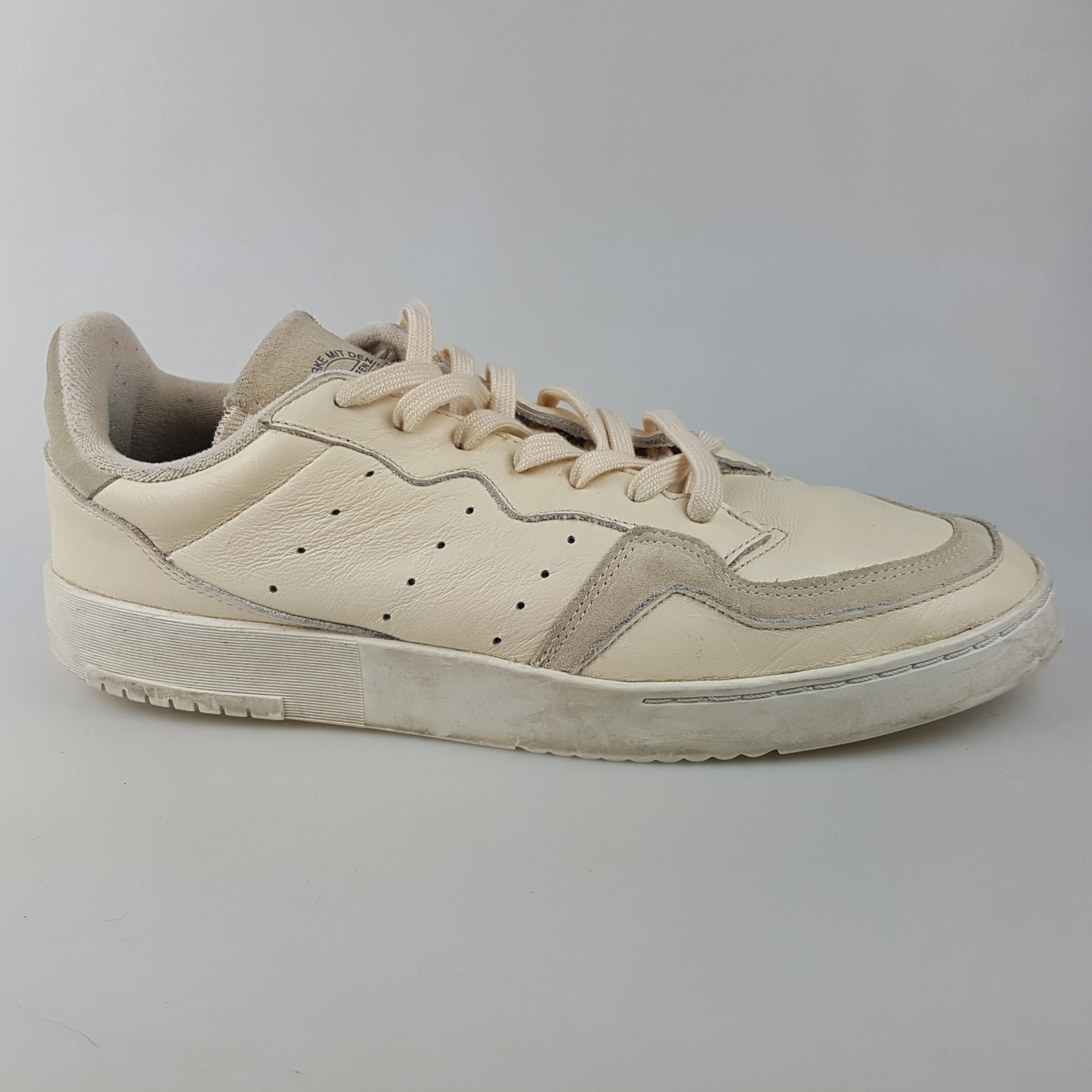 Men’s ADIDAS ‘Super Court’ 12 US | 46 2/3 EU Shoes Cream | 3+ Extra 10% Off