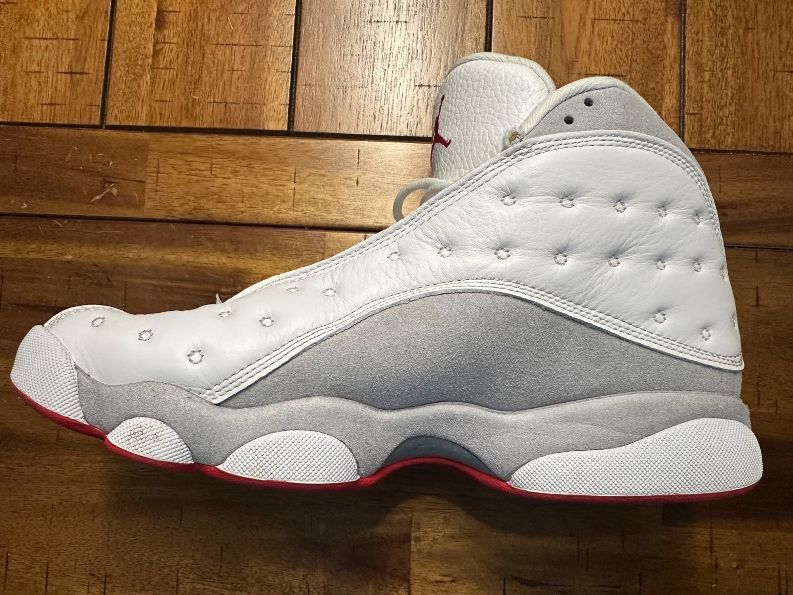 Size 8.5 – Air Jordan 13 Retro White Wolf Grey