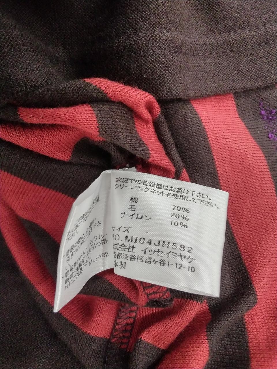 Issey Miyake Multicolor Sleeveless Dress 75cm Length Loose Fit