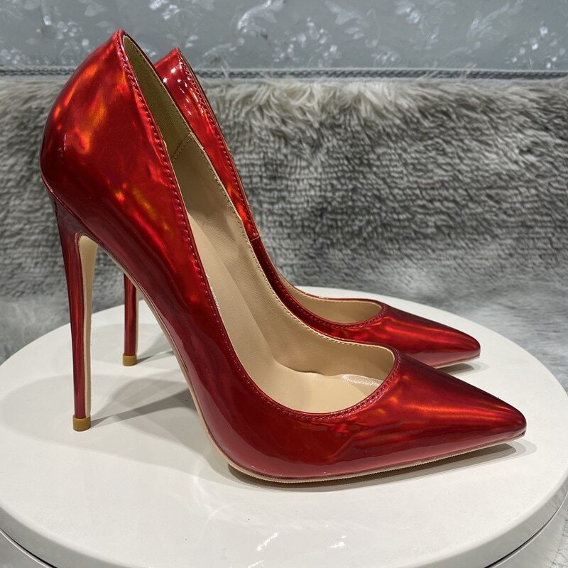 12Cm Fashion Sexy Women’s High Heels Sexy Formal Prom Party Shoes Clubs New