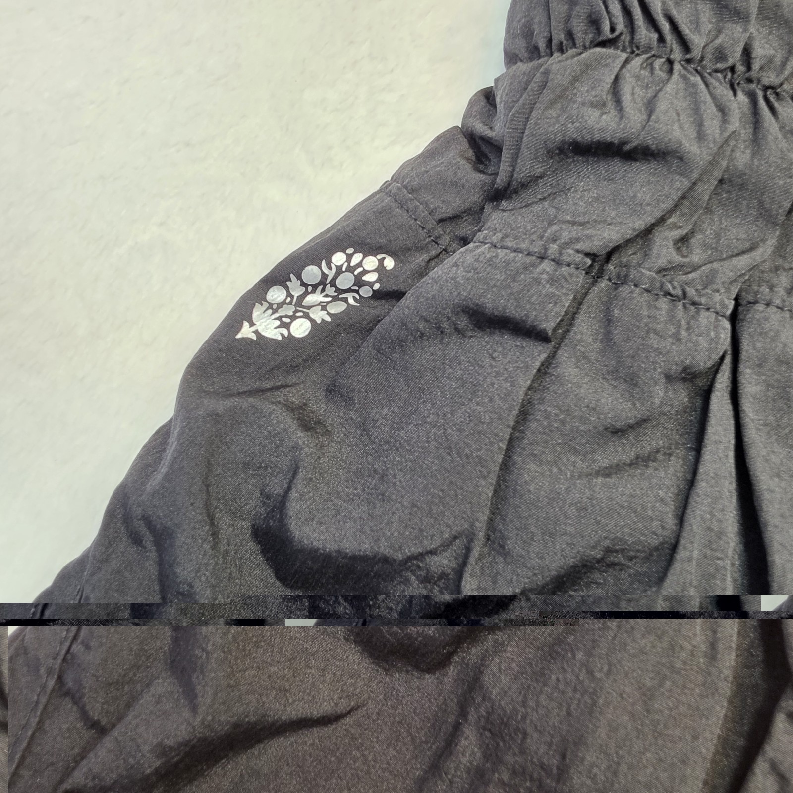 FP Movement Free People Bubble Shorts Womens S Black Parachute Bloomer Y2K