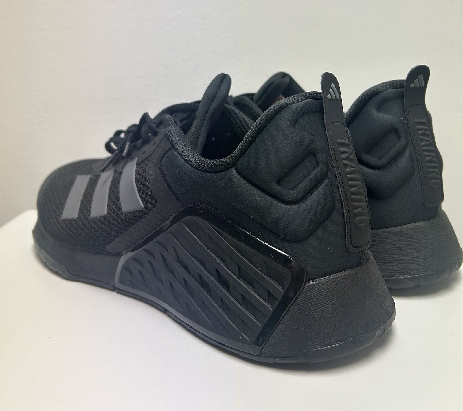 Size 14-Men’s Adidas Dropset 3 Training Shoes Black/Grey IG3861