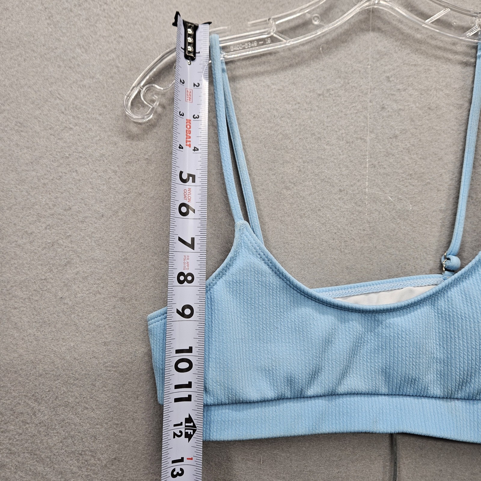 No Brand Women’s Medium Light Blue Two Piece Swimsuit