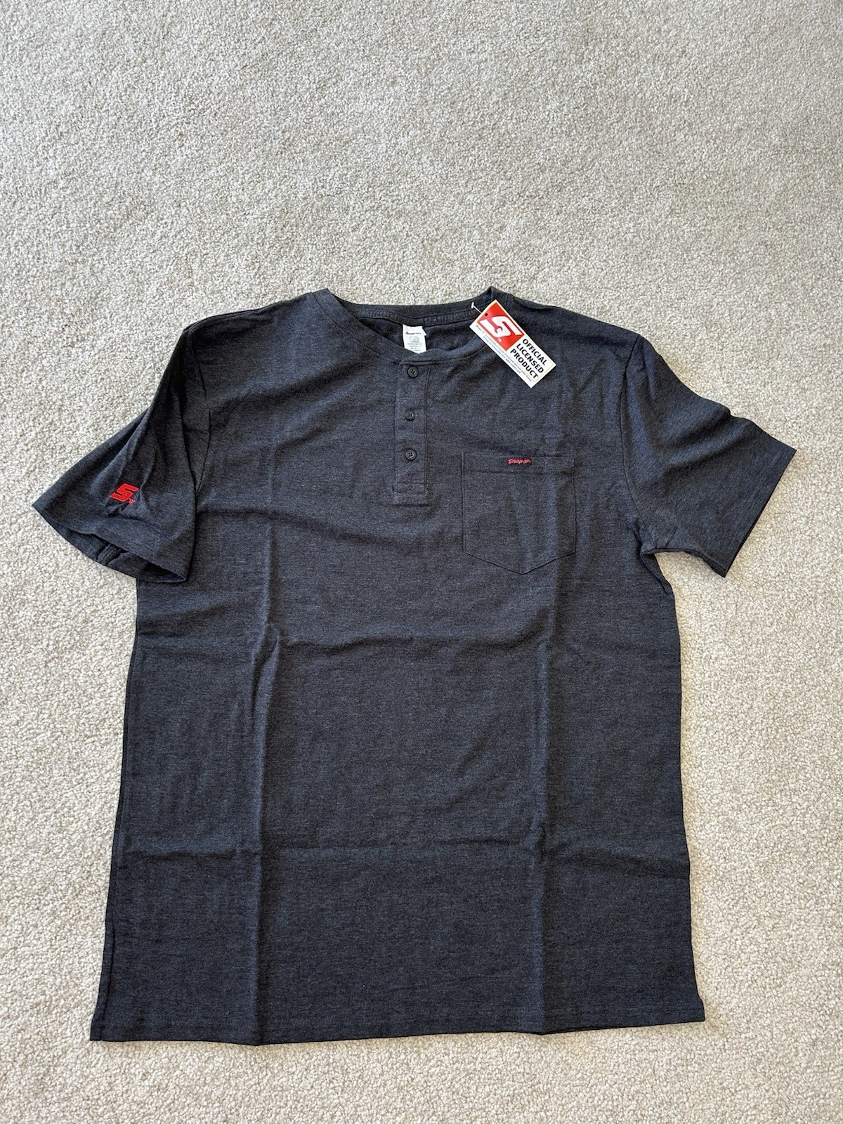 Snap On Tools Henley T Extra Large Black