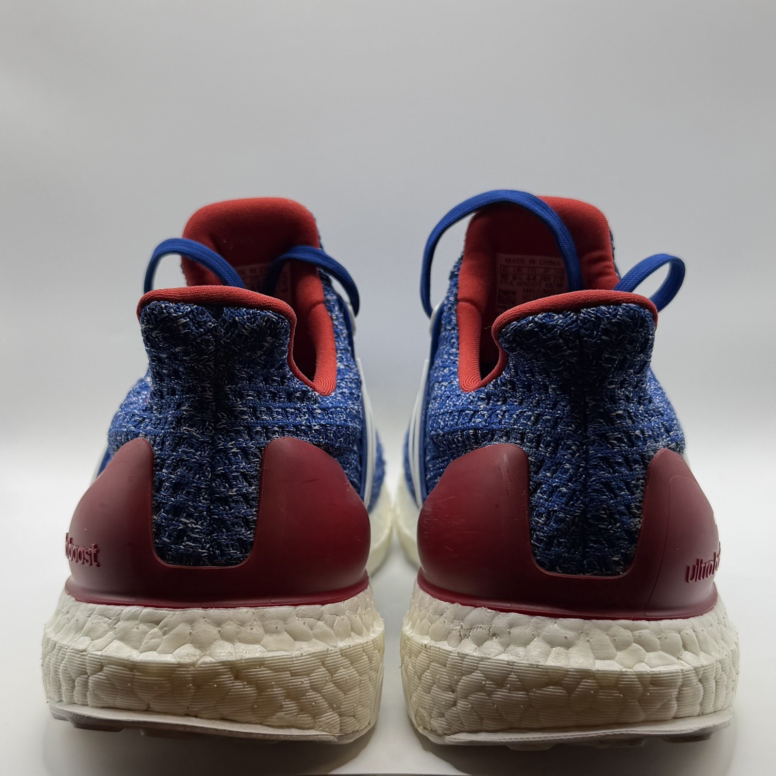 Adidas UltraBoost 4.0 Men’s Size 10 USA Red White Blue Athletic Shoes