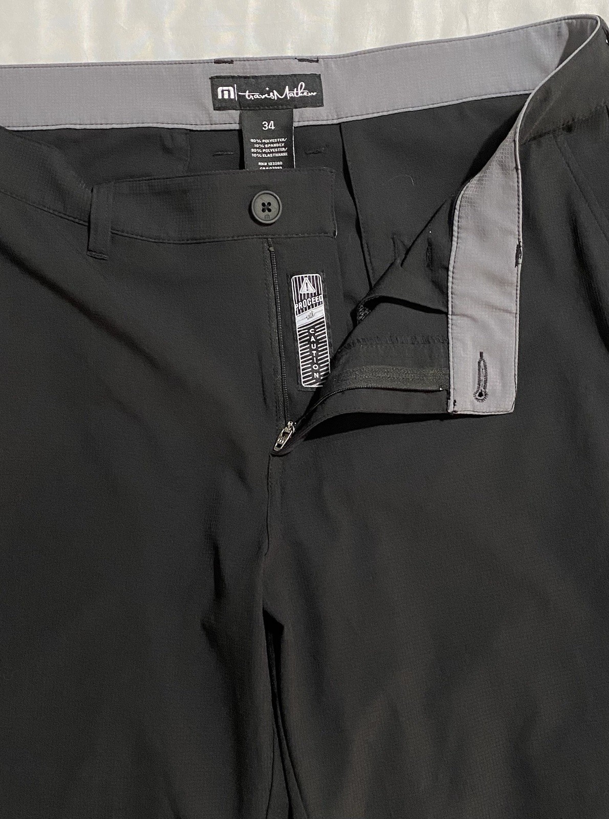 Travis Mathew Right On Time Golf Performance Pants Sz 34×31 Style 1mq184
