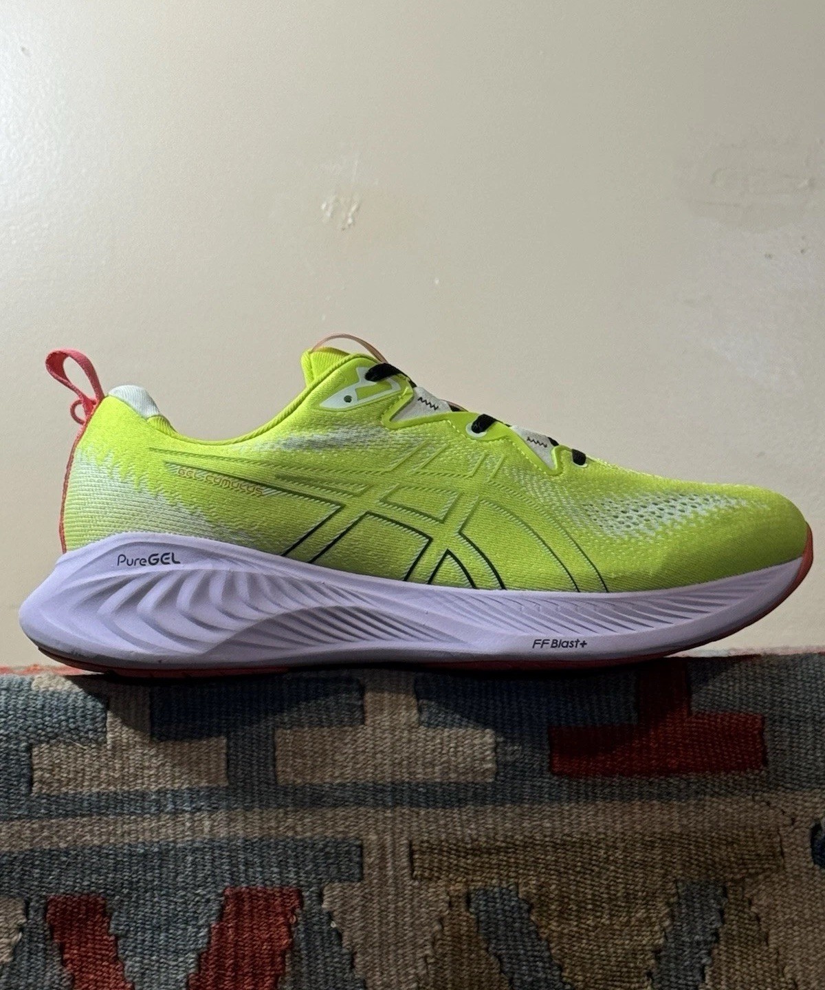 ASICS Gel Cumulus 25 ‘Lime Zest’ Men’s Size 11.5 1011B621300 Running Shoes