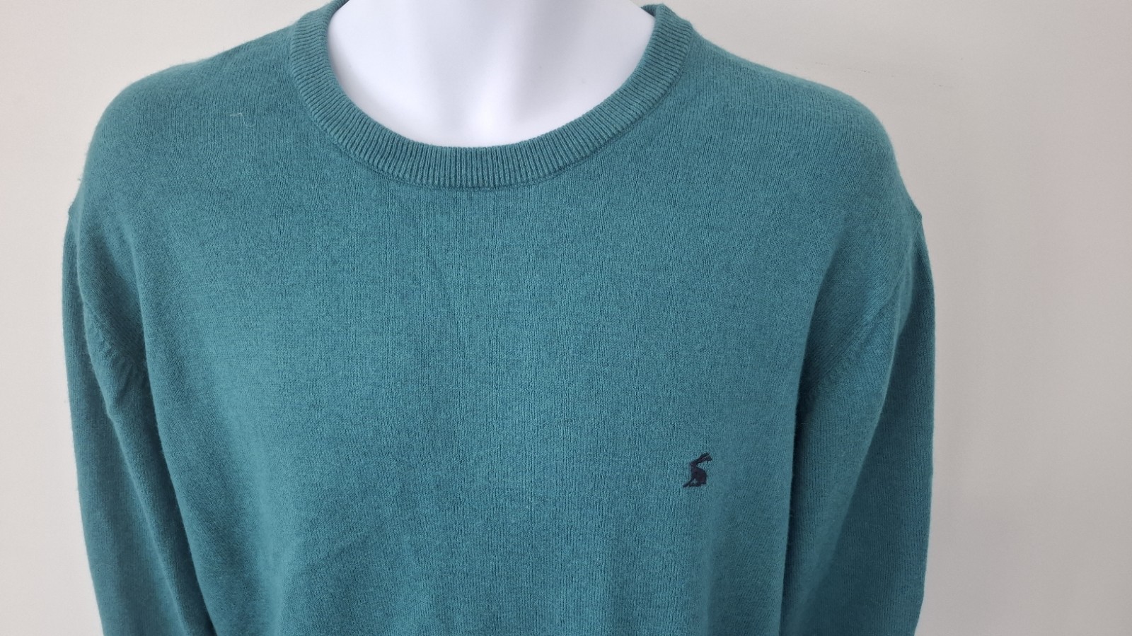 Joules Teal Marl Jarvis Crew Neck Jumper Large