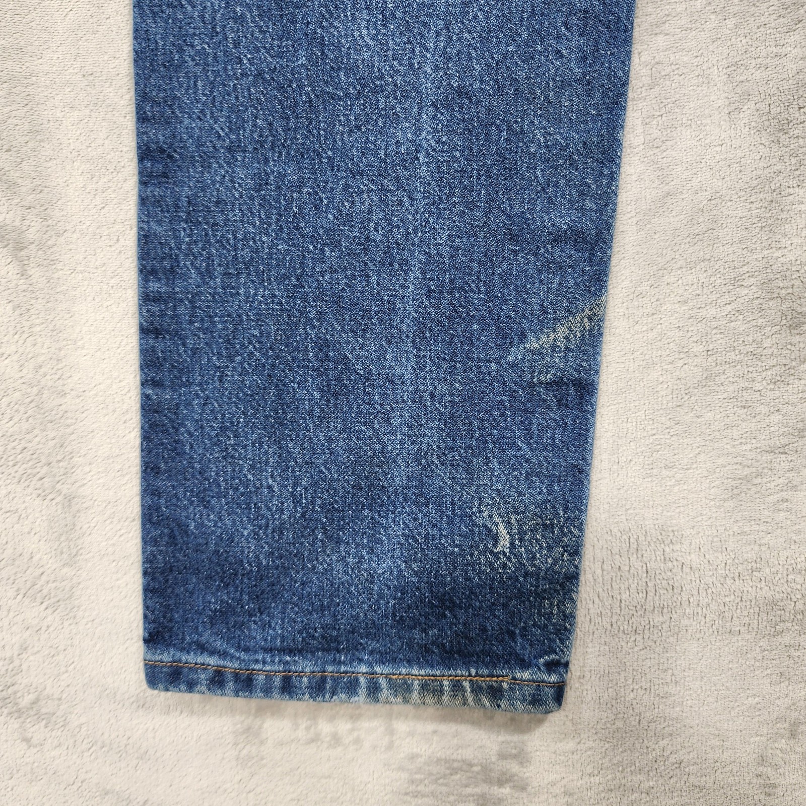 Wrangler Jeans Mens 32×34 Blue Slim Straight Cowboy Cut Denim Western 36MWZ